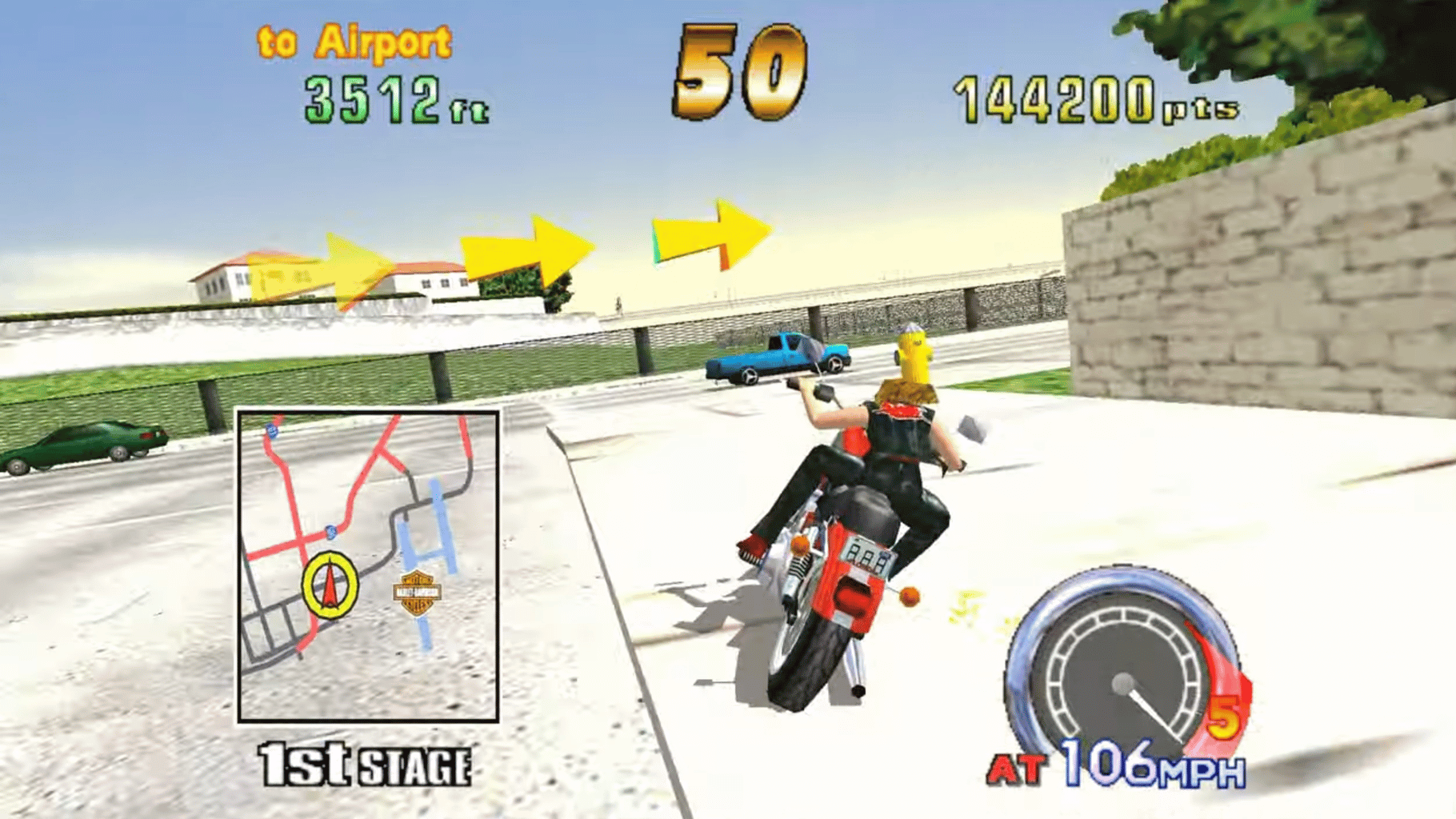 Harley-Davidson & L.A. Riders screenshot