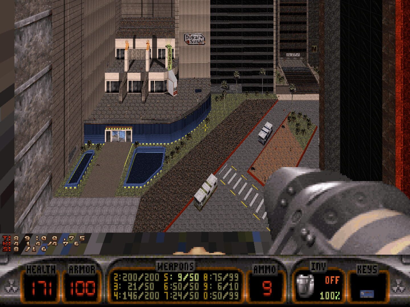 Shrapnel City 2096: Trapped In The Future! - Screenshot