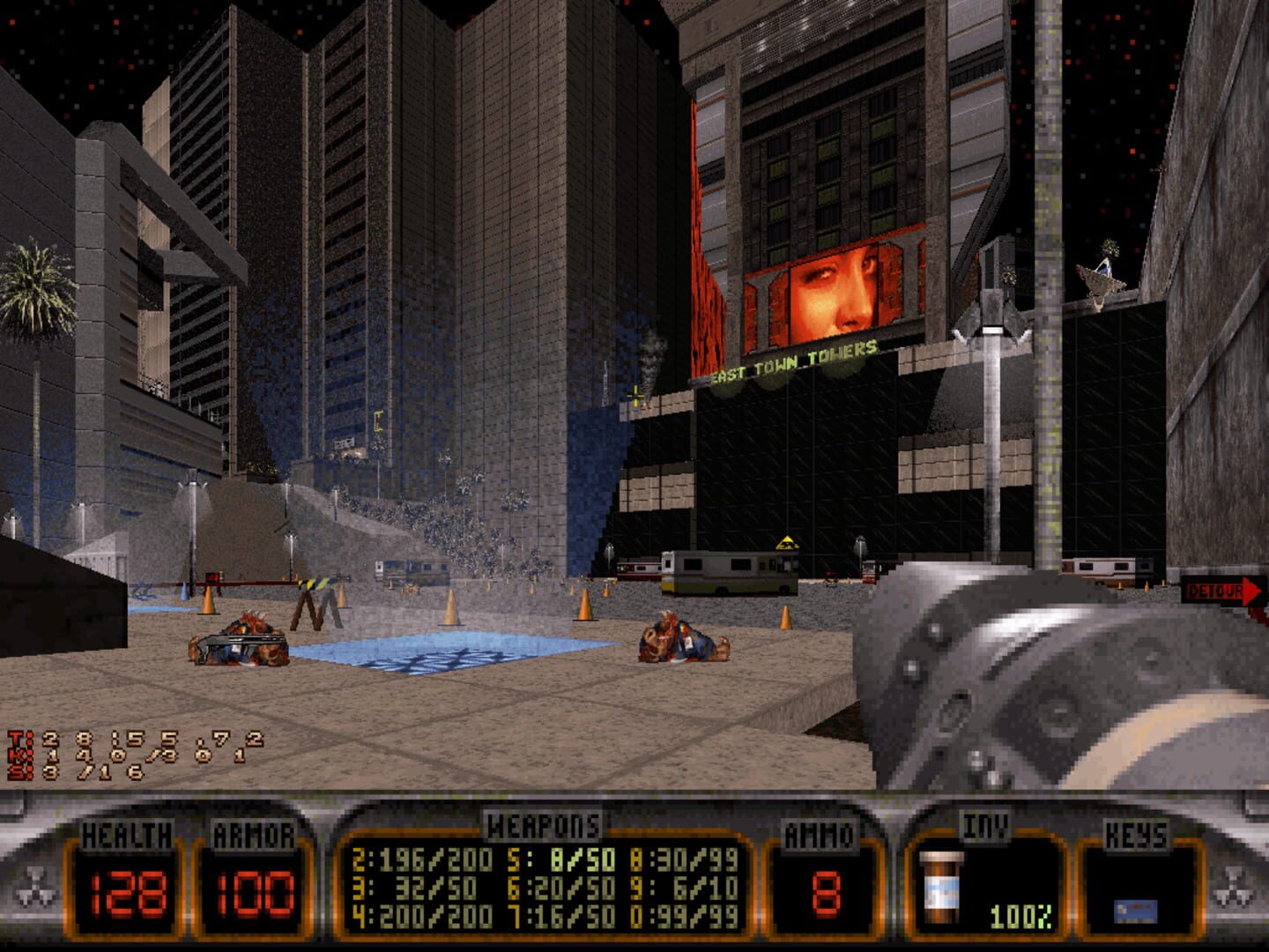 Shrapnel City 2096: Trapped In The Future! - Screenshot