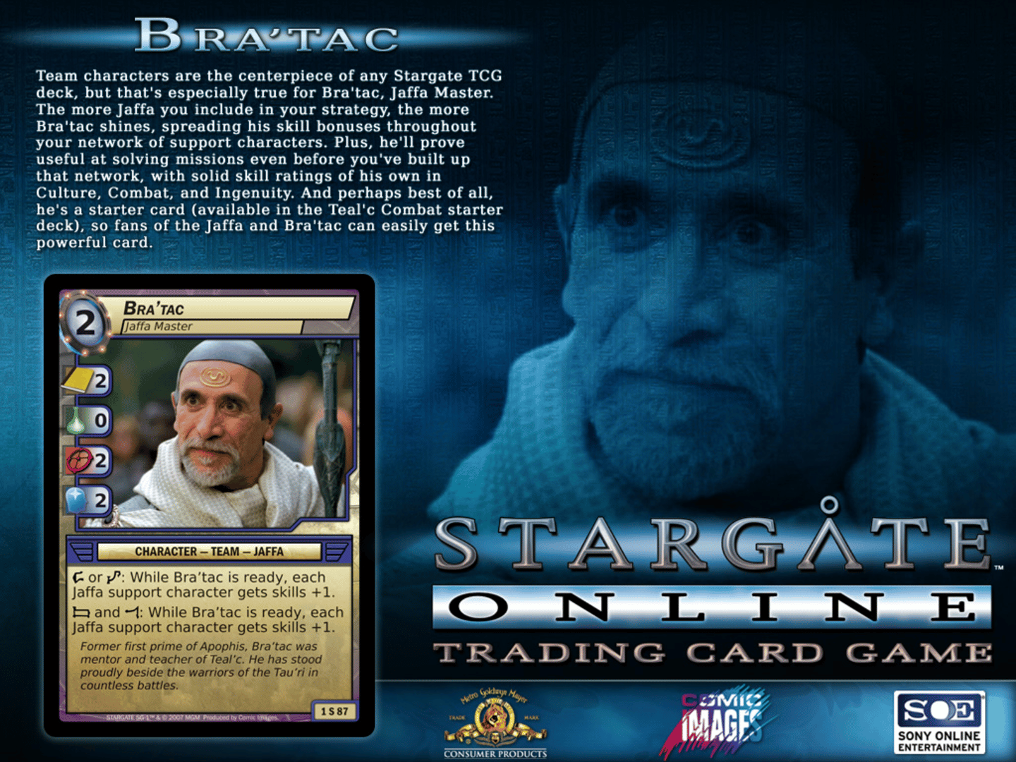 Stargate Online Trading Card Game screenshot