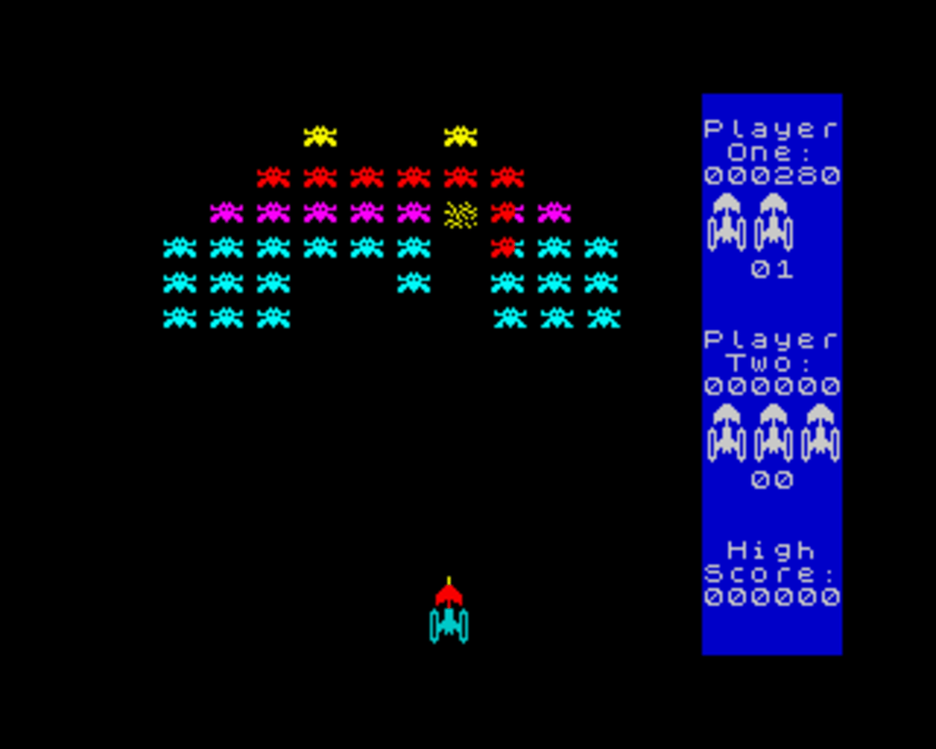 Galaxians screenshot