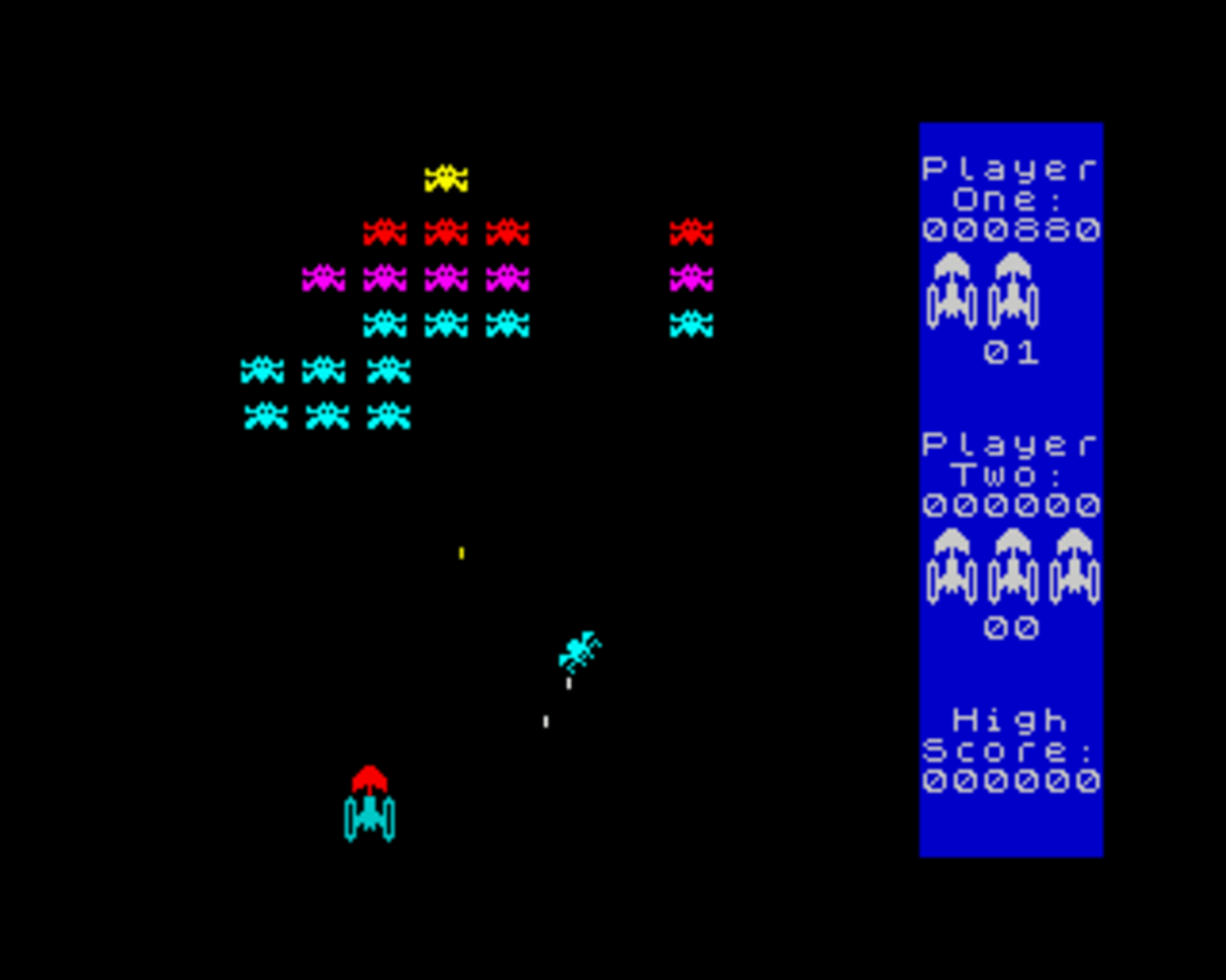 Galaxians screenshot