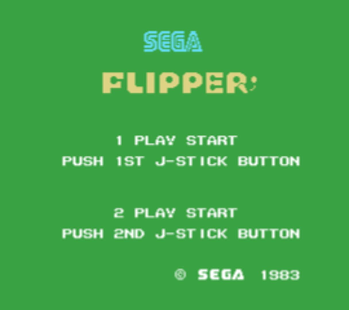 Sega Flipper