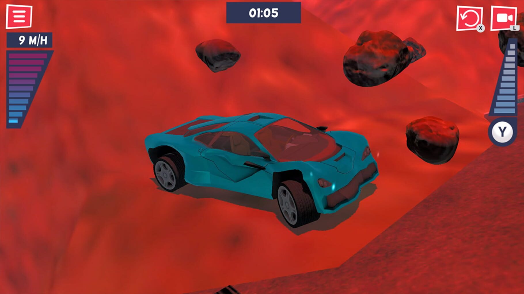 Uphill Stunt Driver: Extreme Racing Simulator screenshot