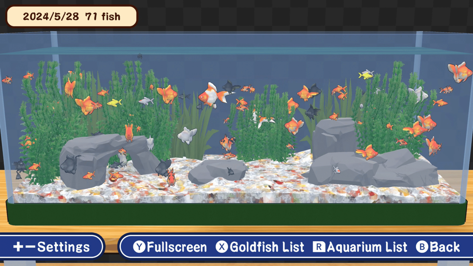 Scoop it! Goldfish screenshot