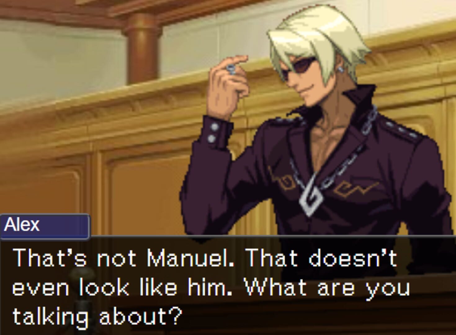 Simon Scoop: Ace Attorney - Screenshot