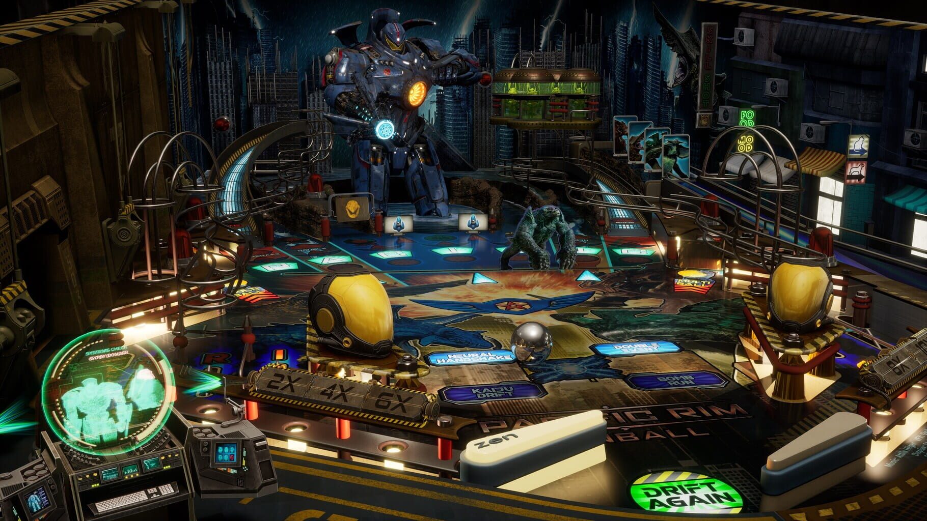 Captura de pantalla - Pinball FX: Pacific Rim Pinball