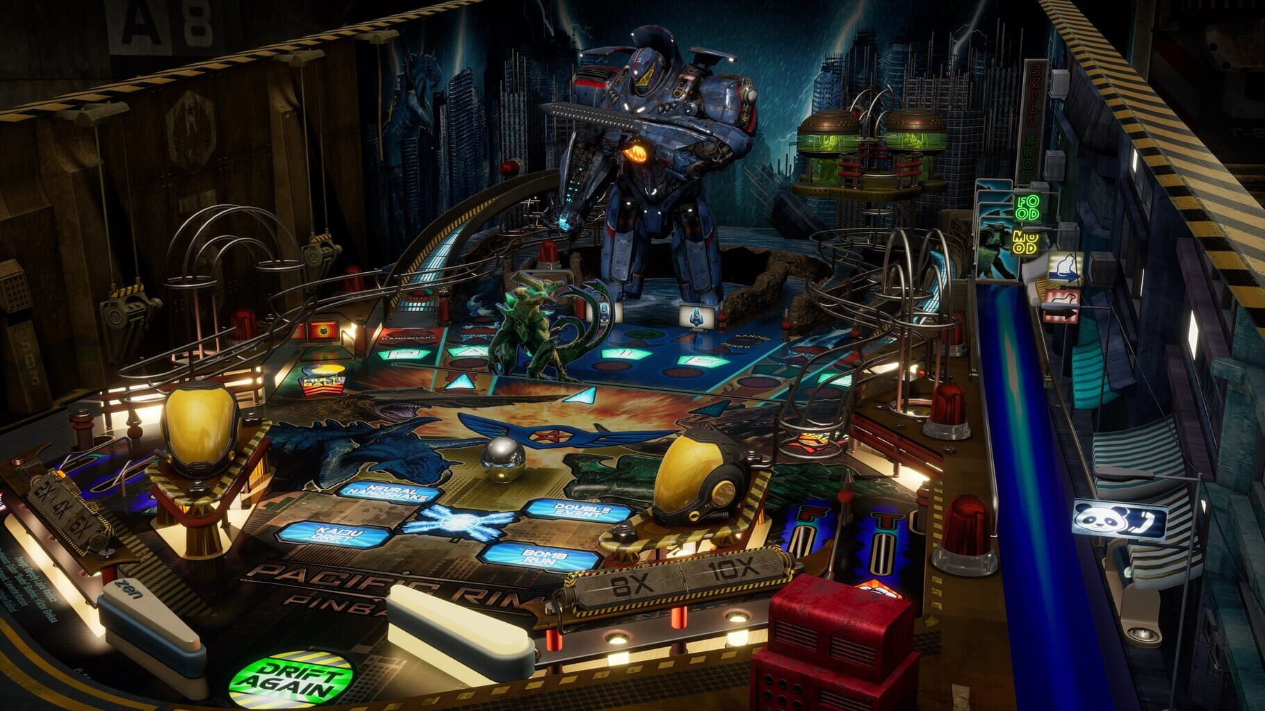 Captura de pantalla - Pinball FX: Pacific Rim Pinball