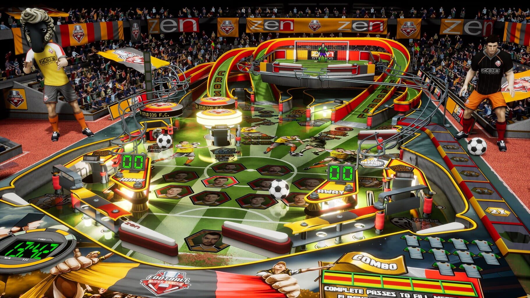 Captura de pantalla - Pinball FX: Super League Football