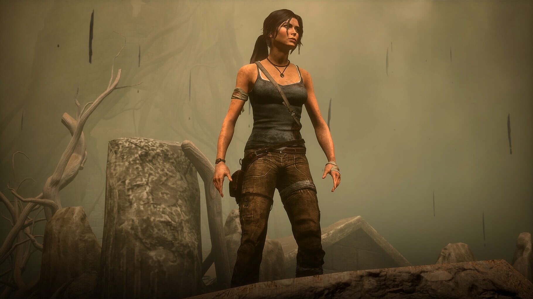 Captura de pantalla - Dead by Daylight: Tomb Raider Chapter