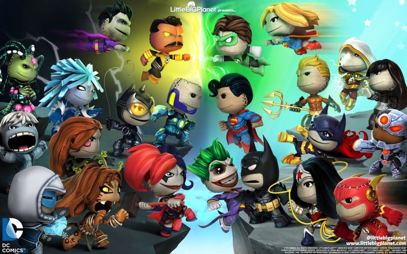 LittleBigPlanet 2: DC Comics Premium Level Pack