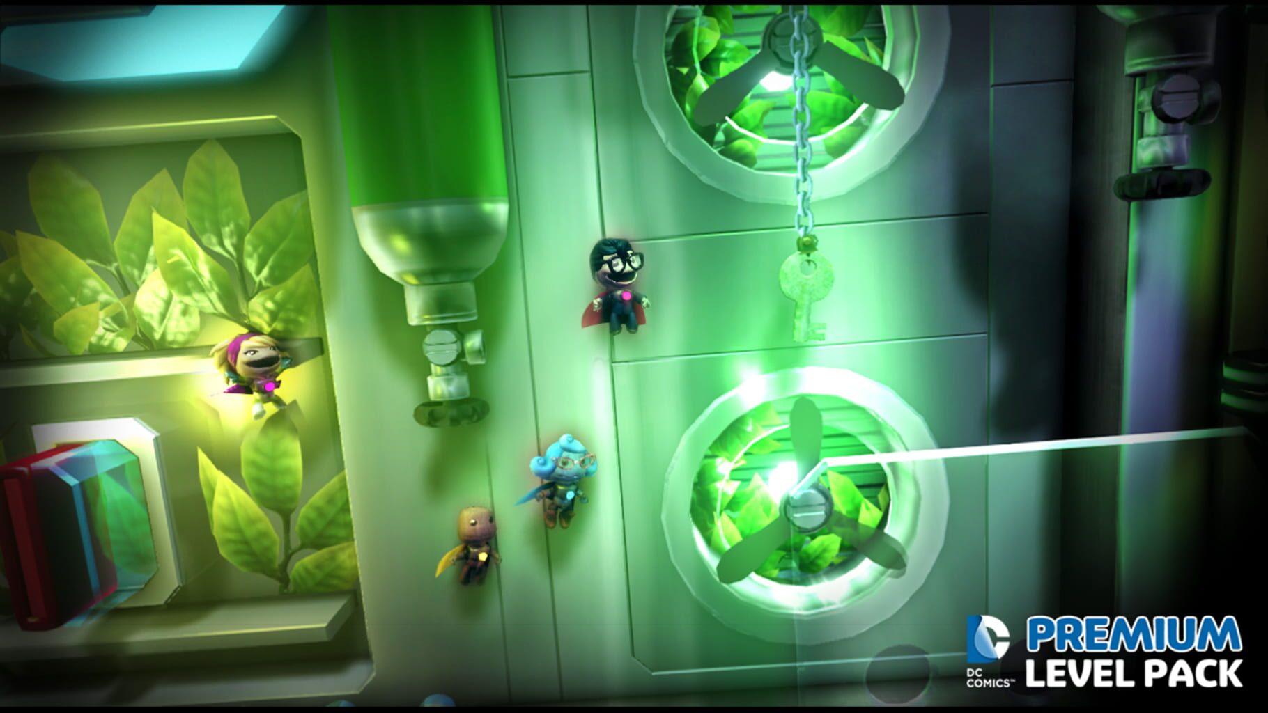 LittleBigPlanet 2: DC Comics Premium Level Pack