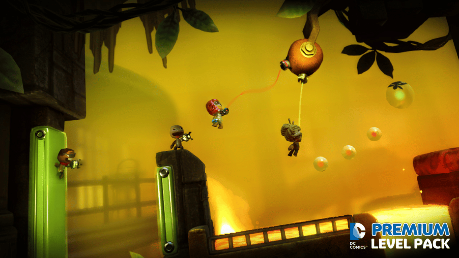 LittleBigPlanet 2: DC Comics Premium Level Pack screenshot