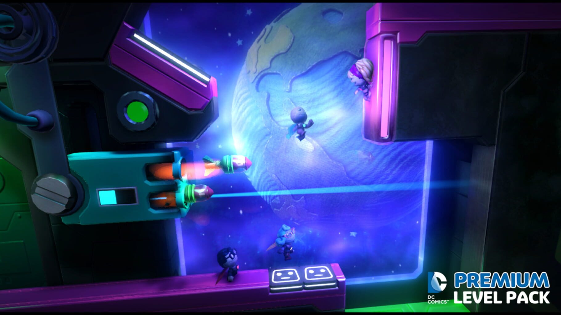 LittleBigPlanet 2: DC Comics Premium Level Pack