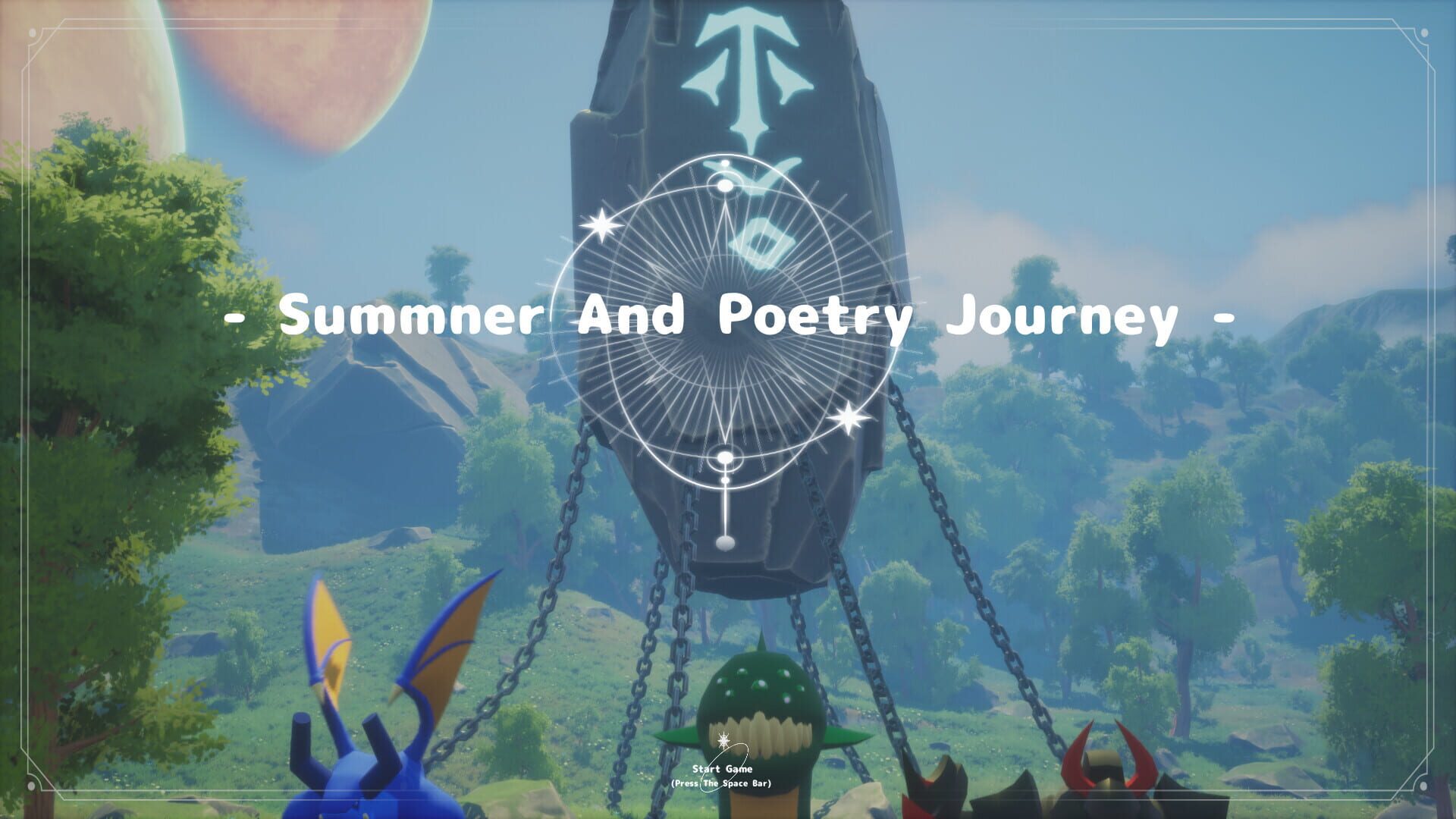 Summer and Poetry Journey - Screenshot