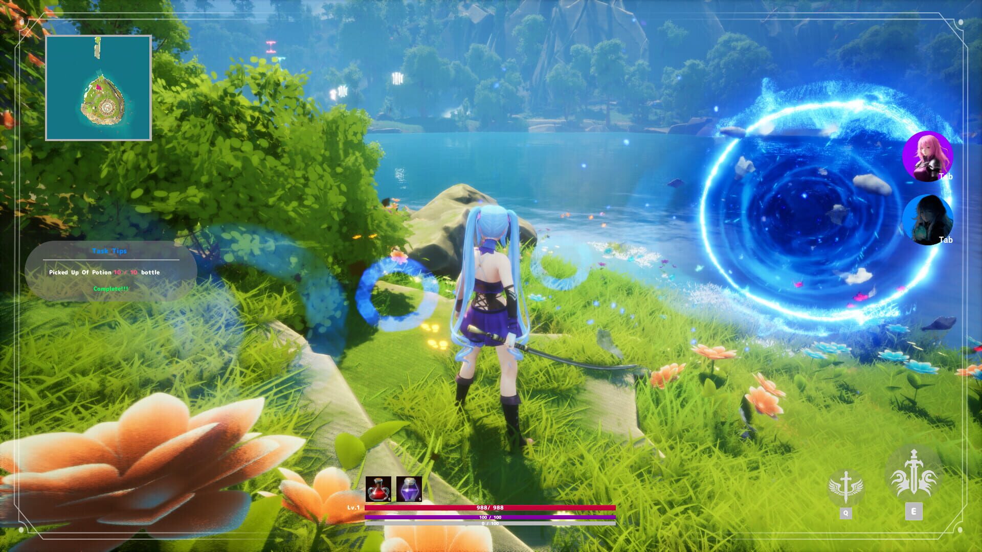 Summer and Poetry Journey - Screenshot