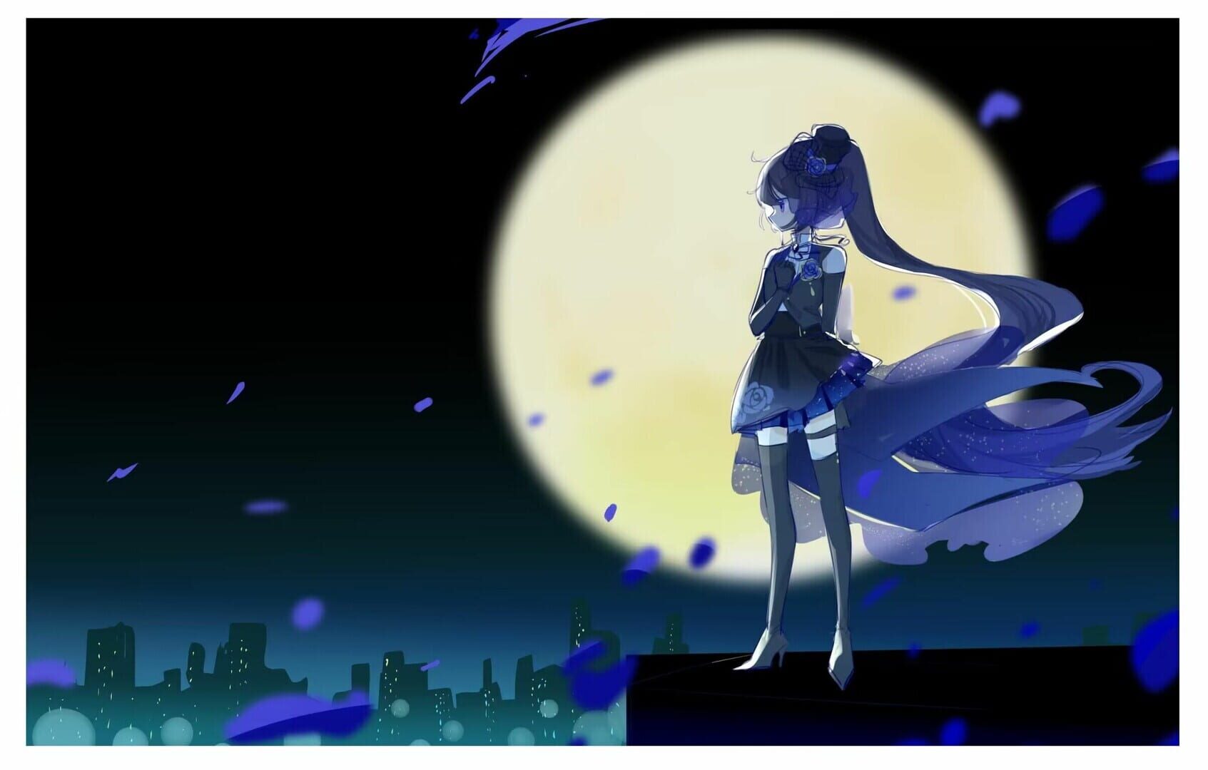 Nightsky Blue Magical Girl - Screenshot