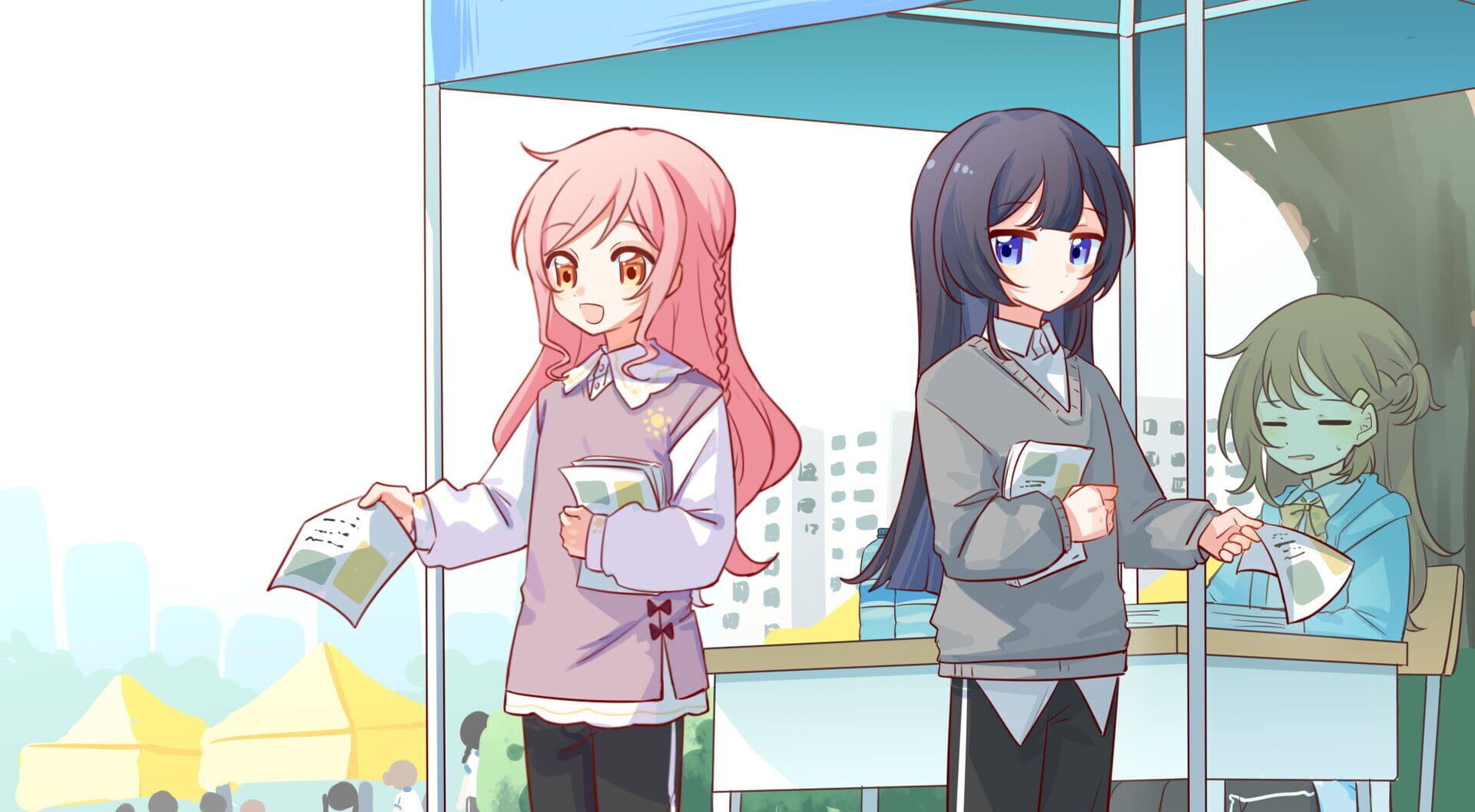 Nightsky Blue Magical Girl - Screenshot