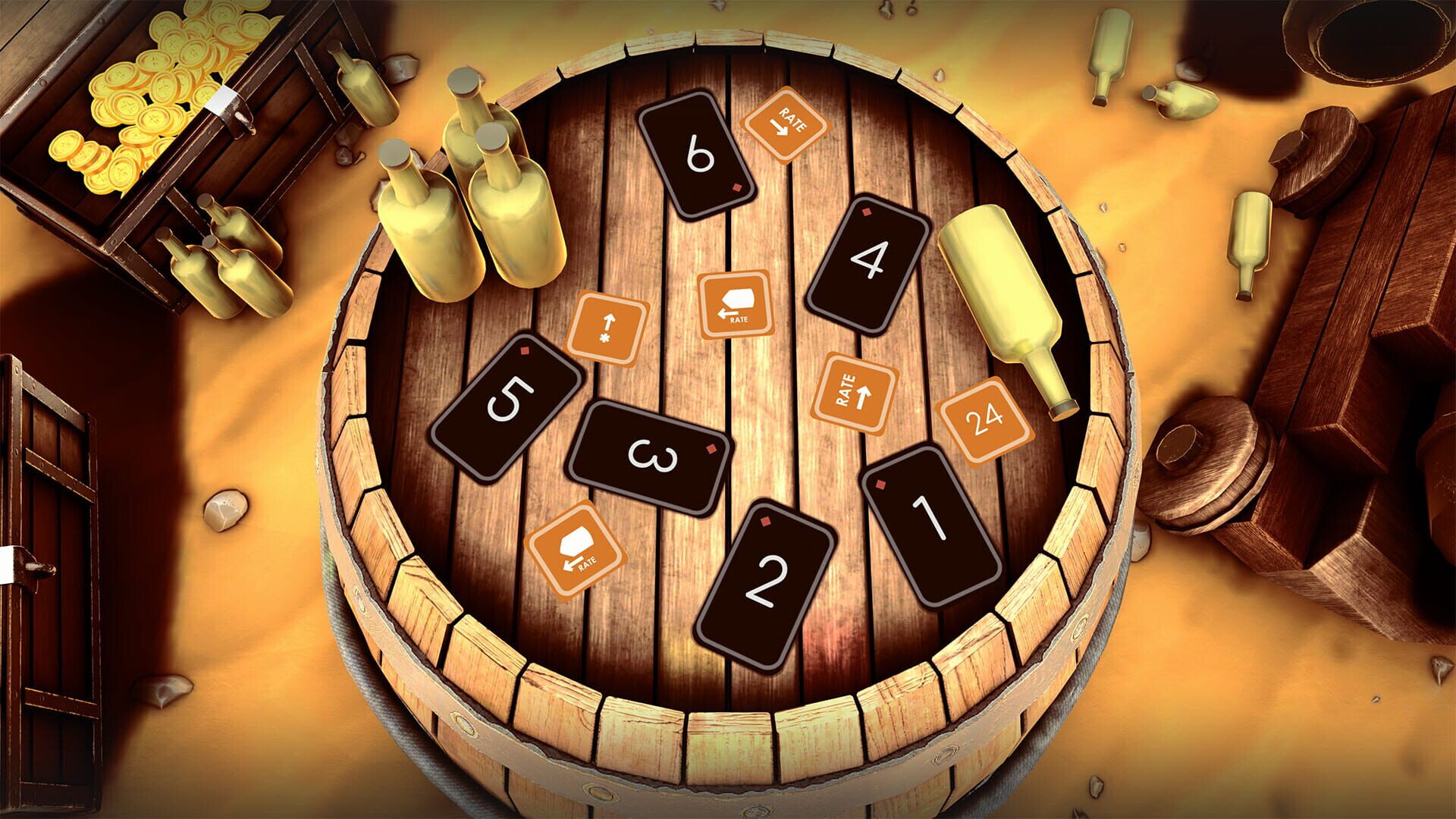 21Pirates Card Game - Screenshot