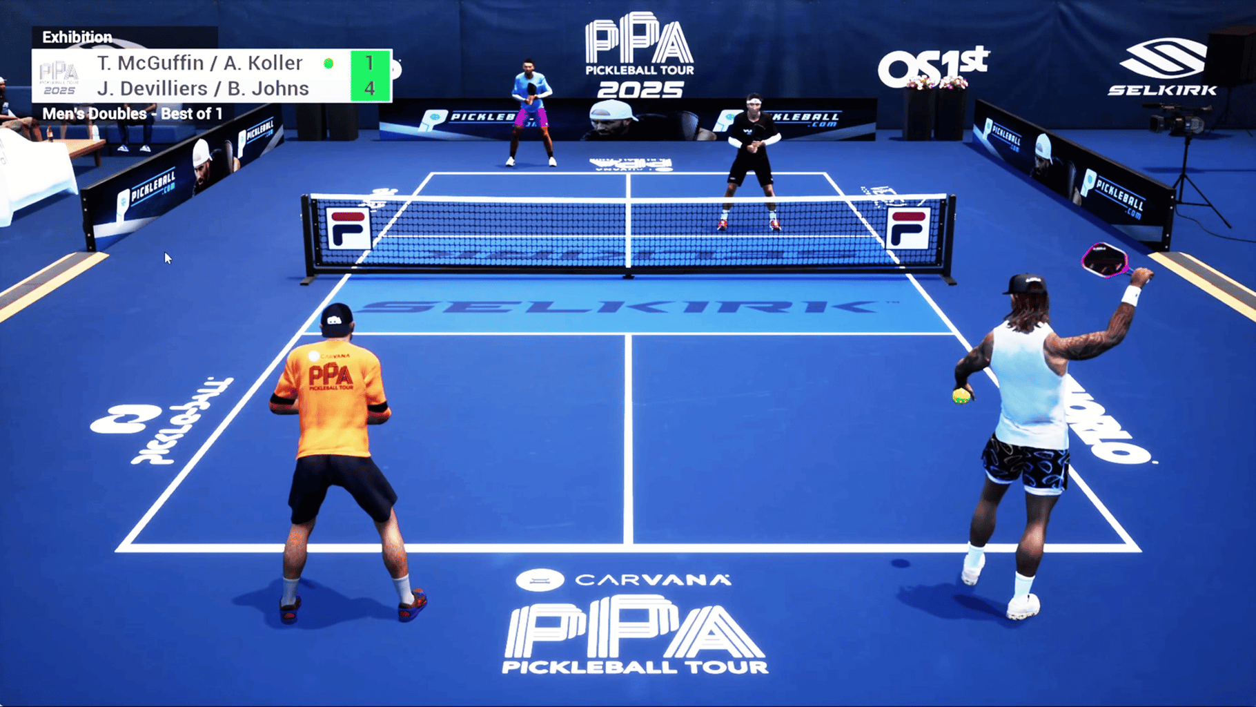 PPA Pickleball Tour 2025 screenshot