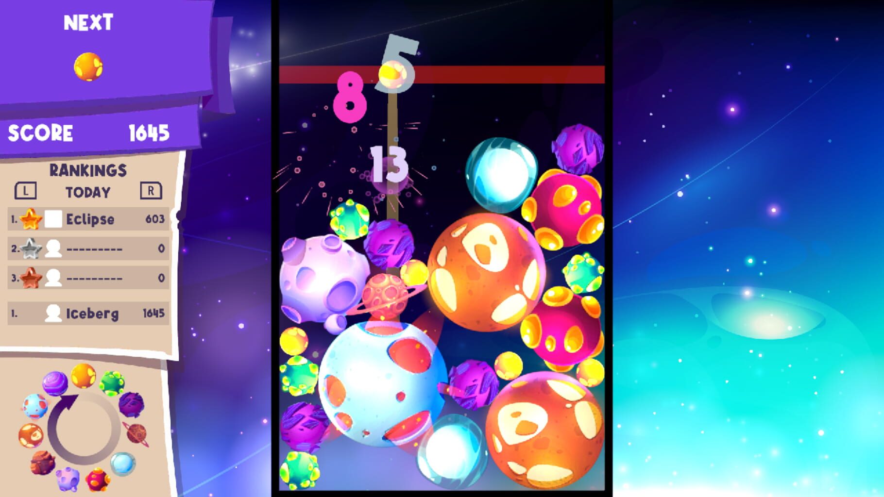 Galaxy Mania screenshot