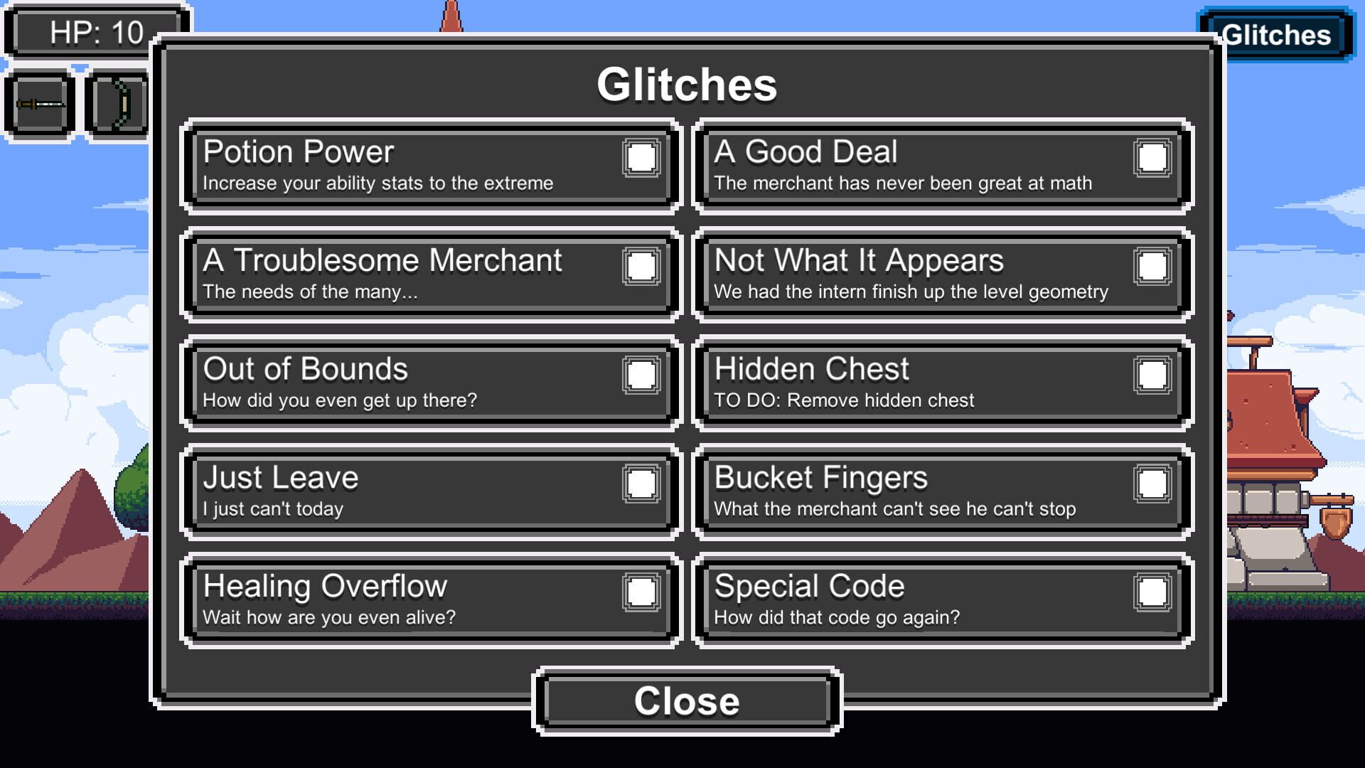 Glitch of The Game - Screenshot