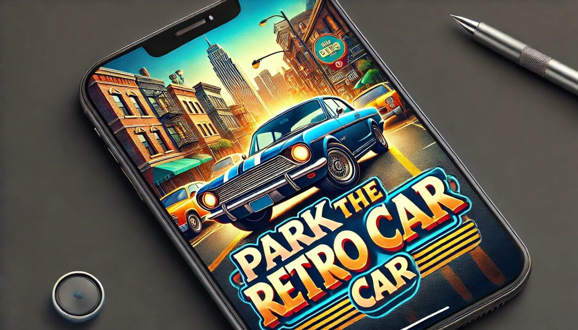 Park the Retro Car - Screenshot
