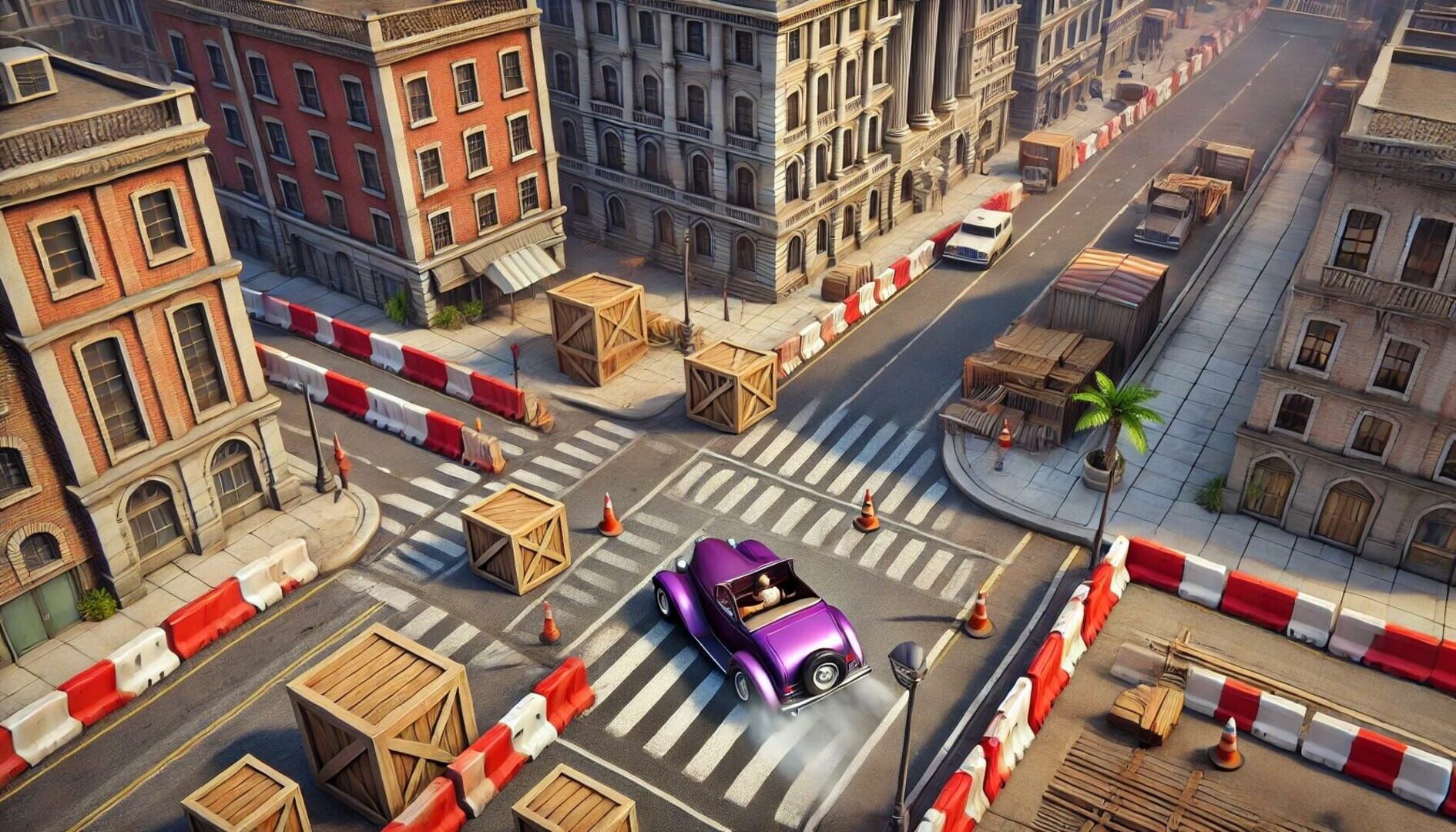 Park the Retro Car - Screenshot
