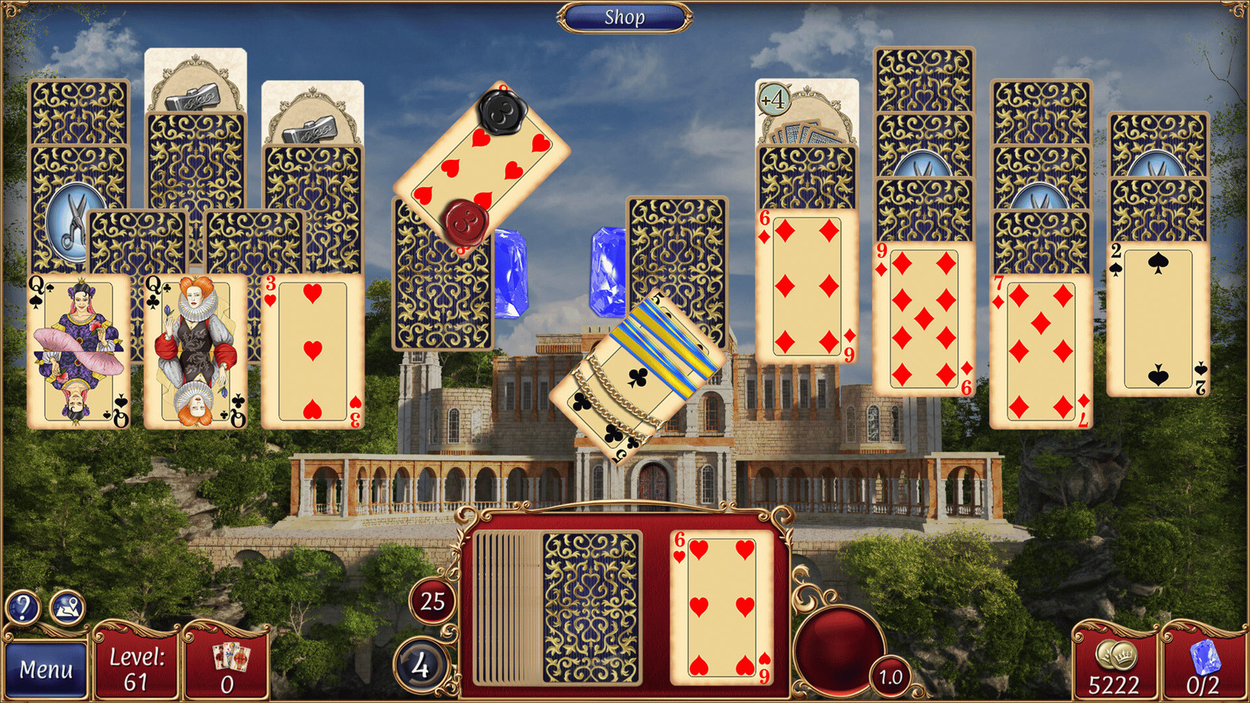 Jewel Match: Solitaire Seasons - Collector's Edition screenshot