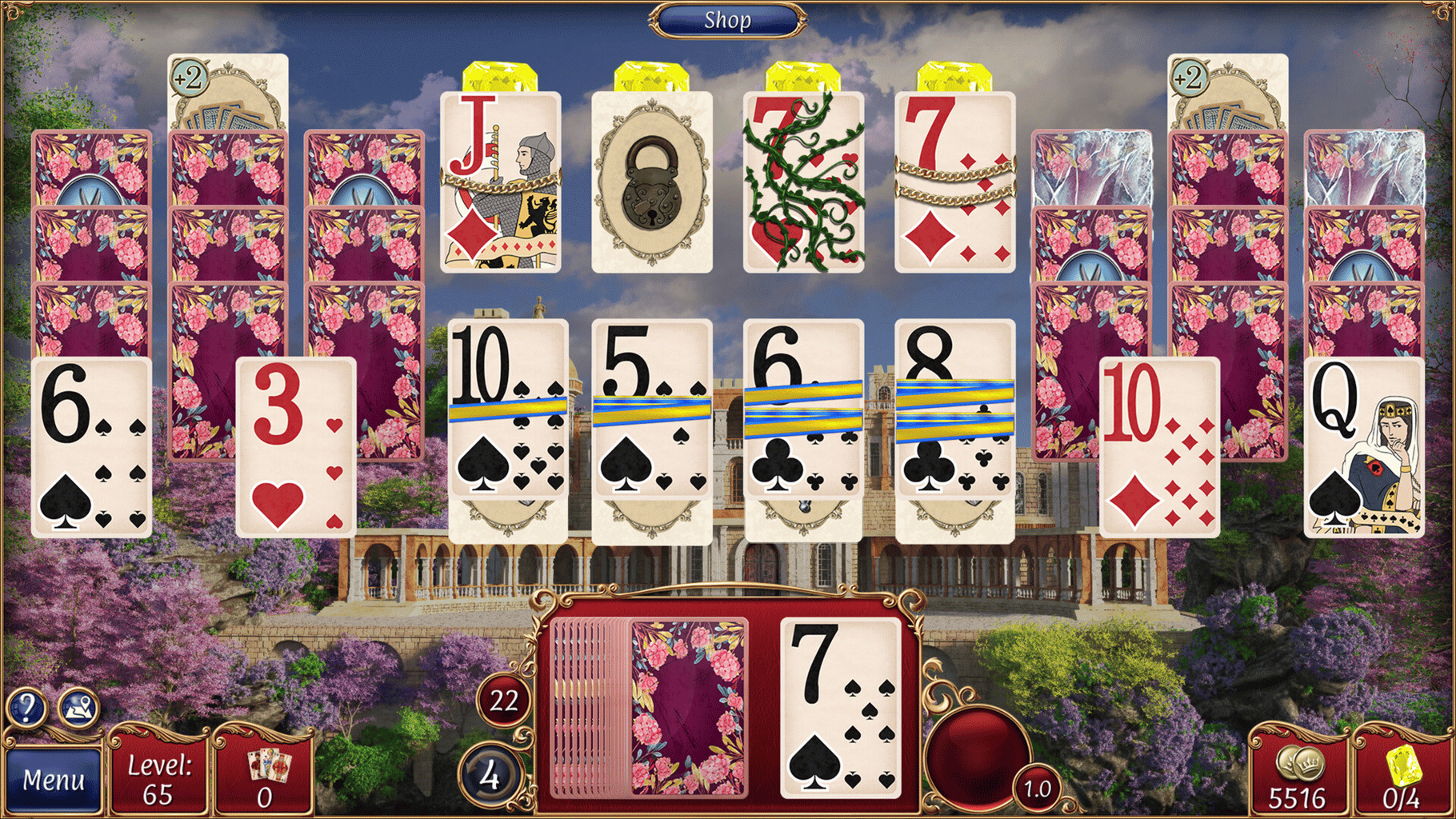 Jewel Match: Solitaire Seasons - Collector's Edition screenshot