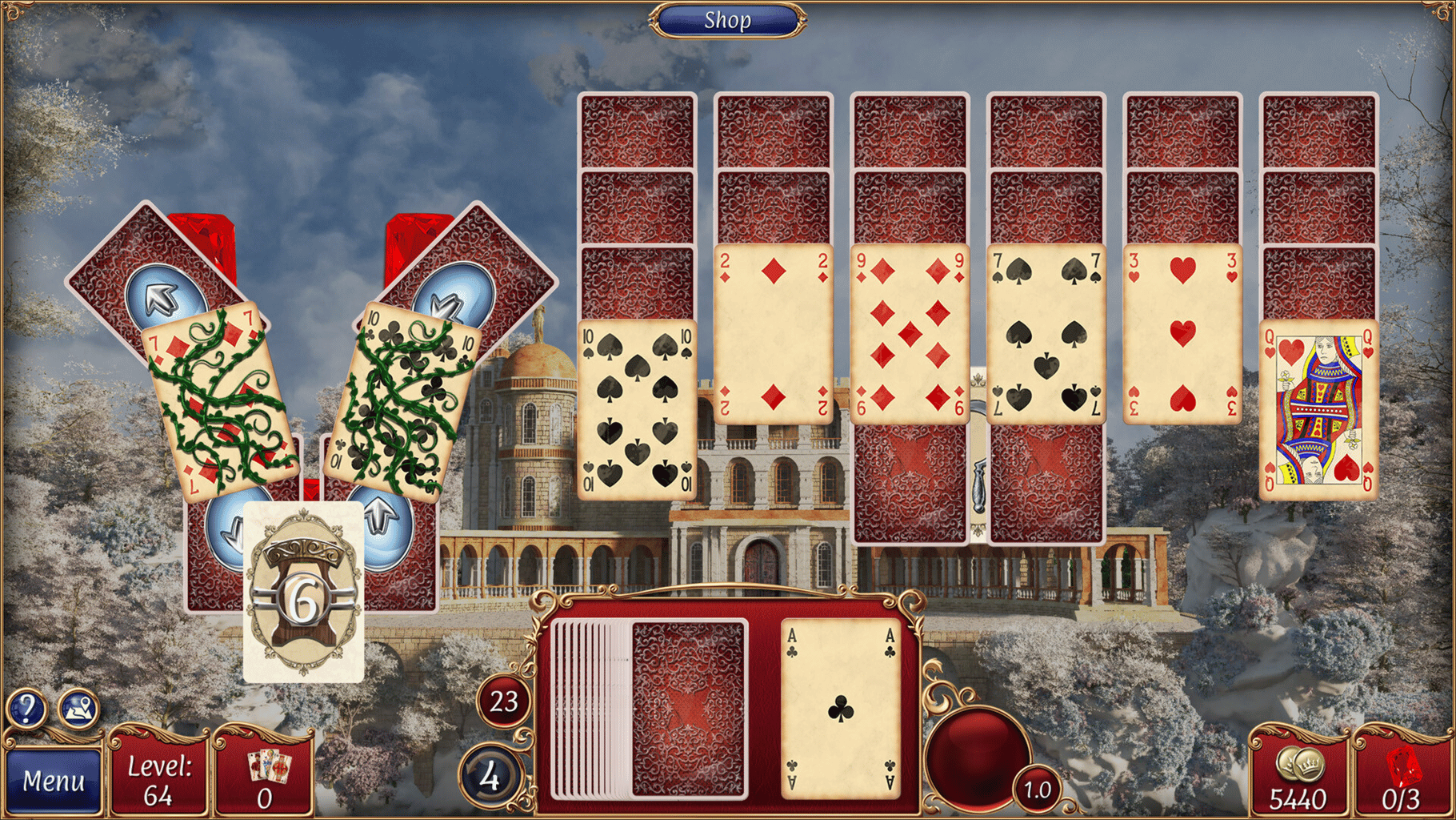 Jewel Match: Solitaire Seasons - Collector's Edition screenshot