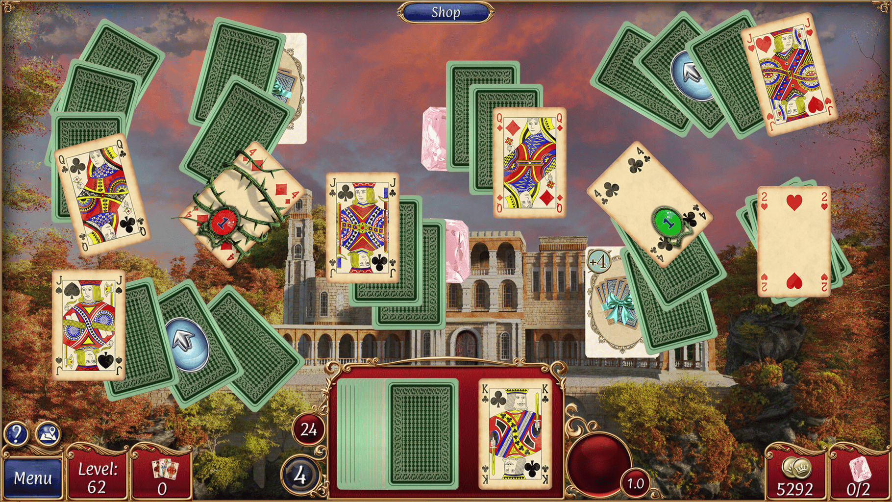 Jewel Match: Solitaire Seasons - Collector's Edition screenshot