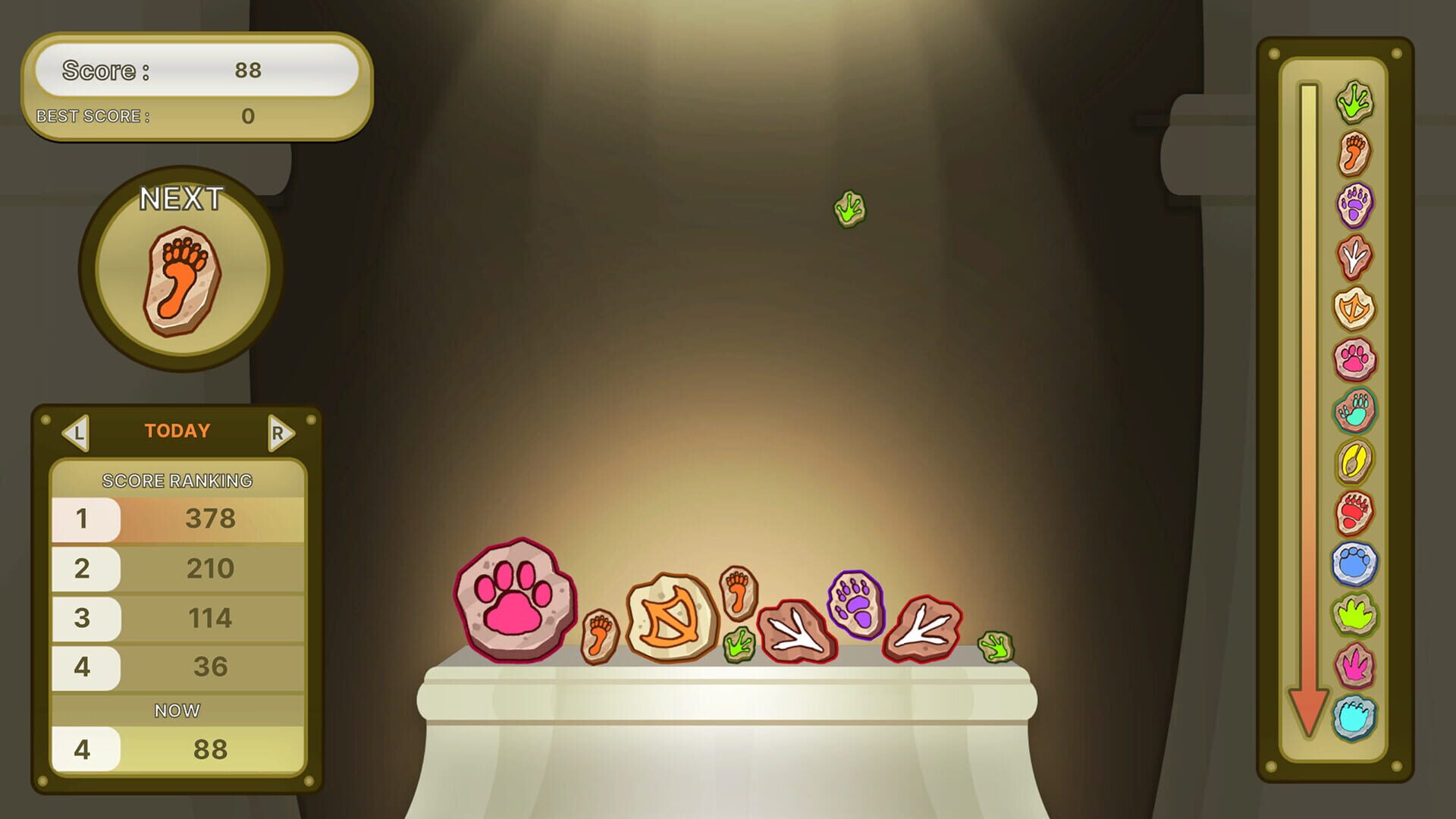 Footprints Combination - Screenshot