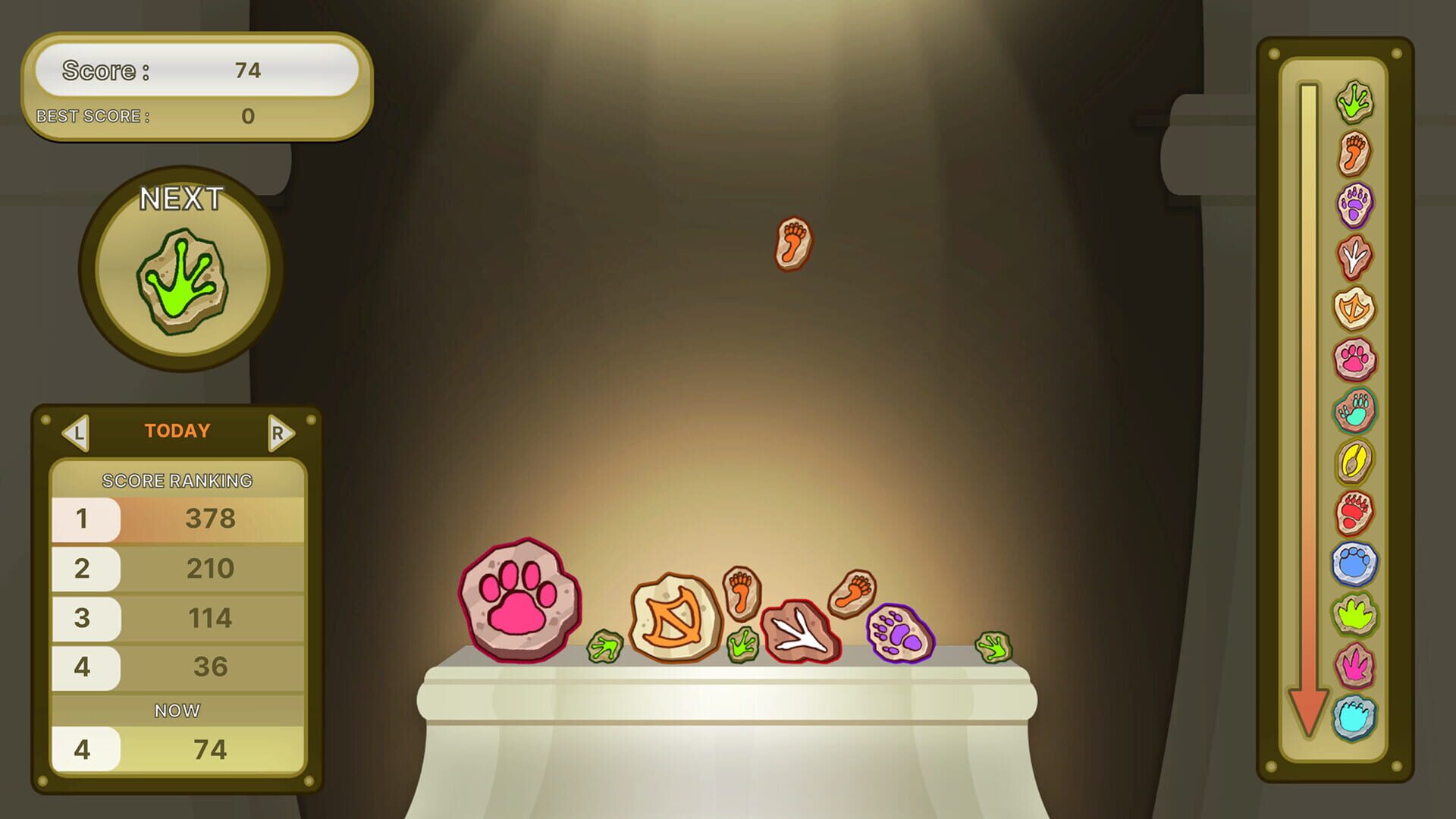 Footprints Combination - Screenshot