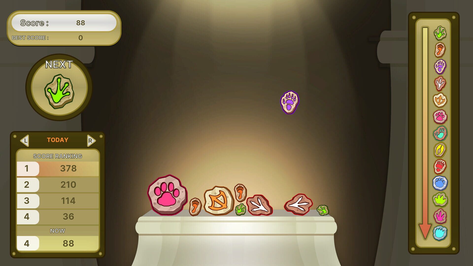 Footprints Combination - Screenshot
