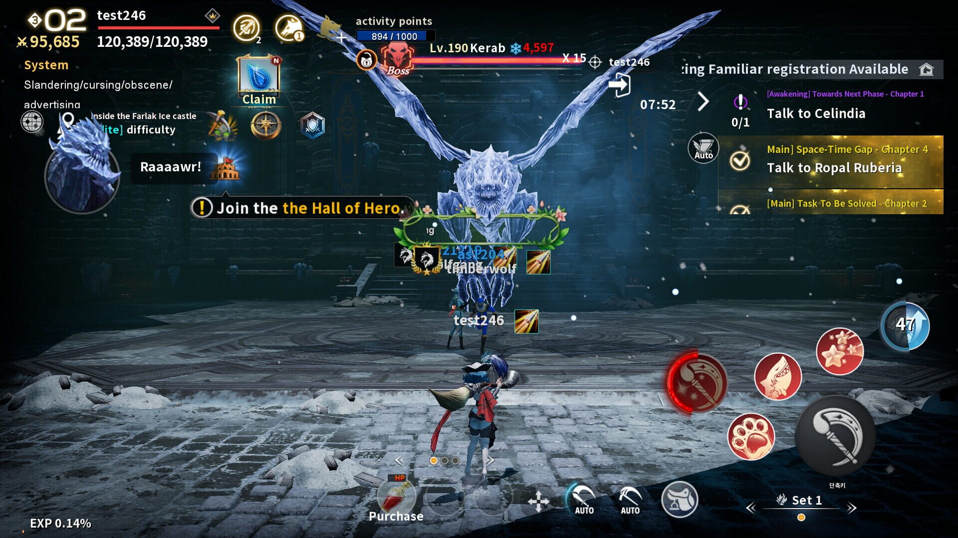 Icarus M: Guild War - Screenshot