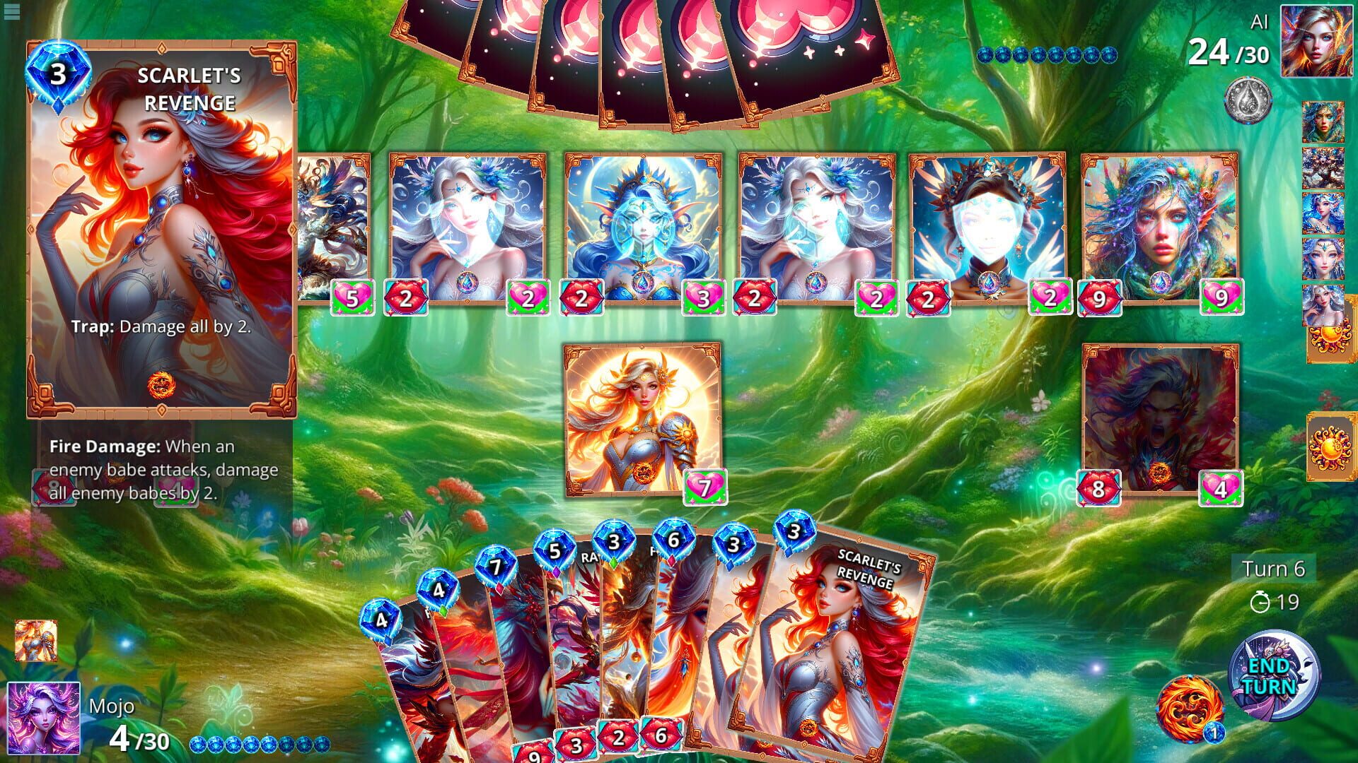 Battle Babes: Lightning - Screenshot