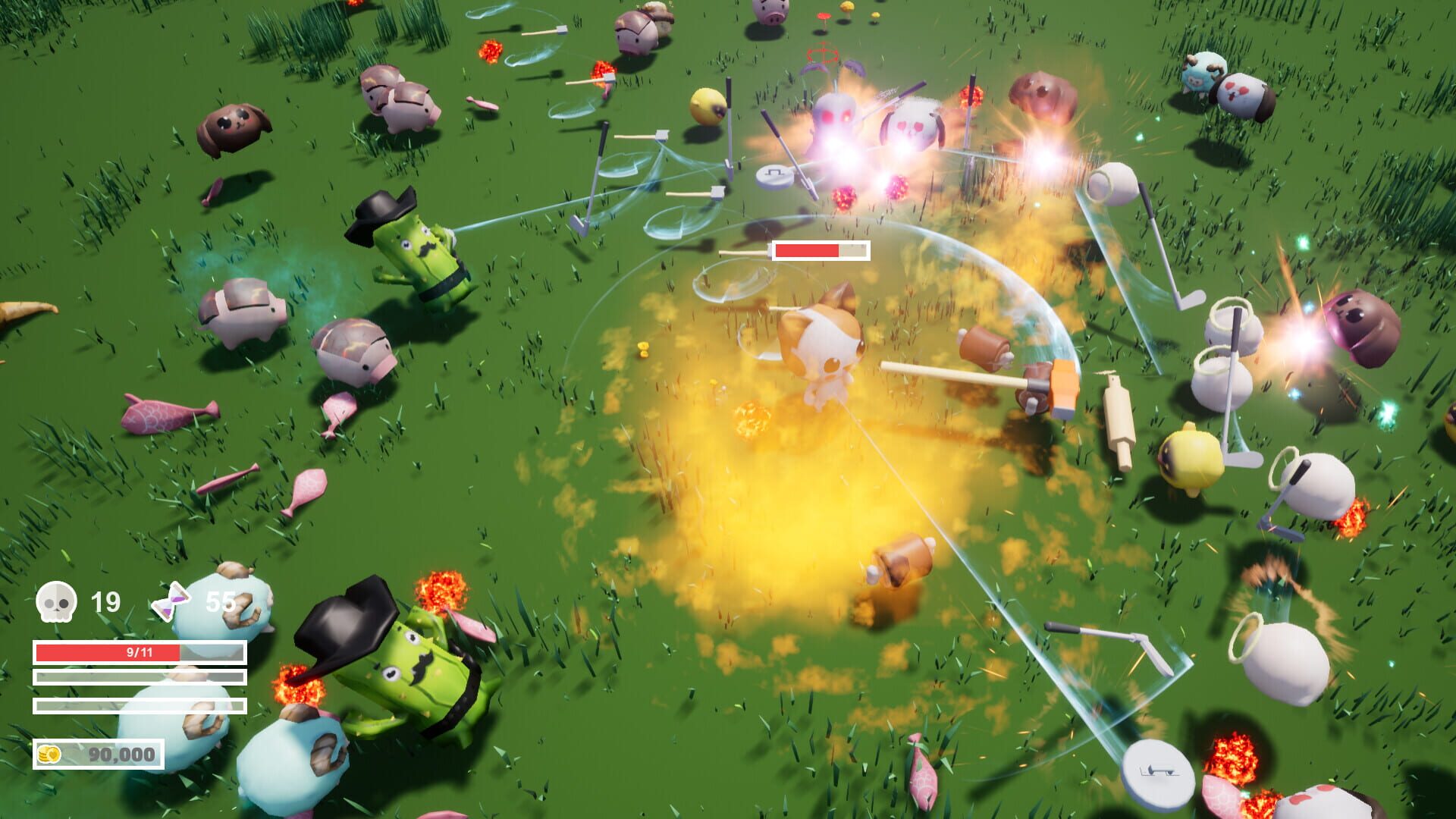 Cat Good Work - Screenshot