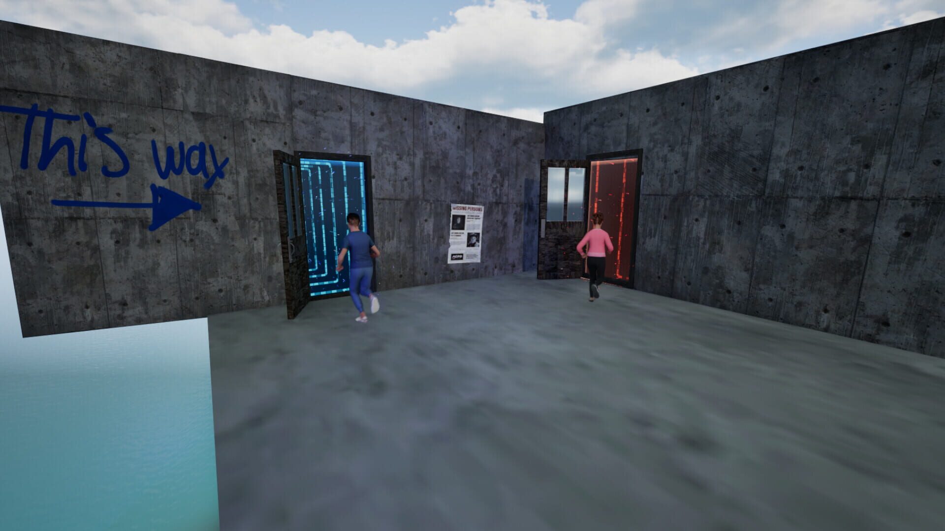 Skyward Steps Together - Screenshot