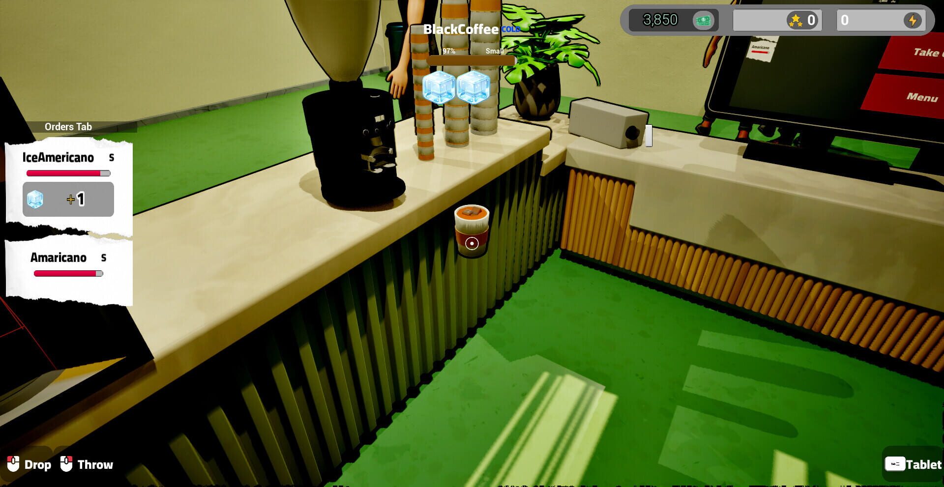 Clumsy Coffee Simulator - Screenshot