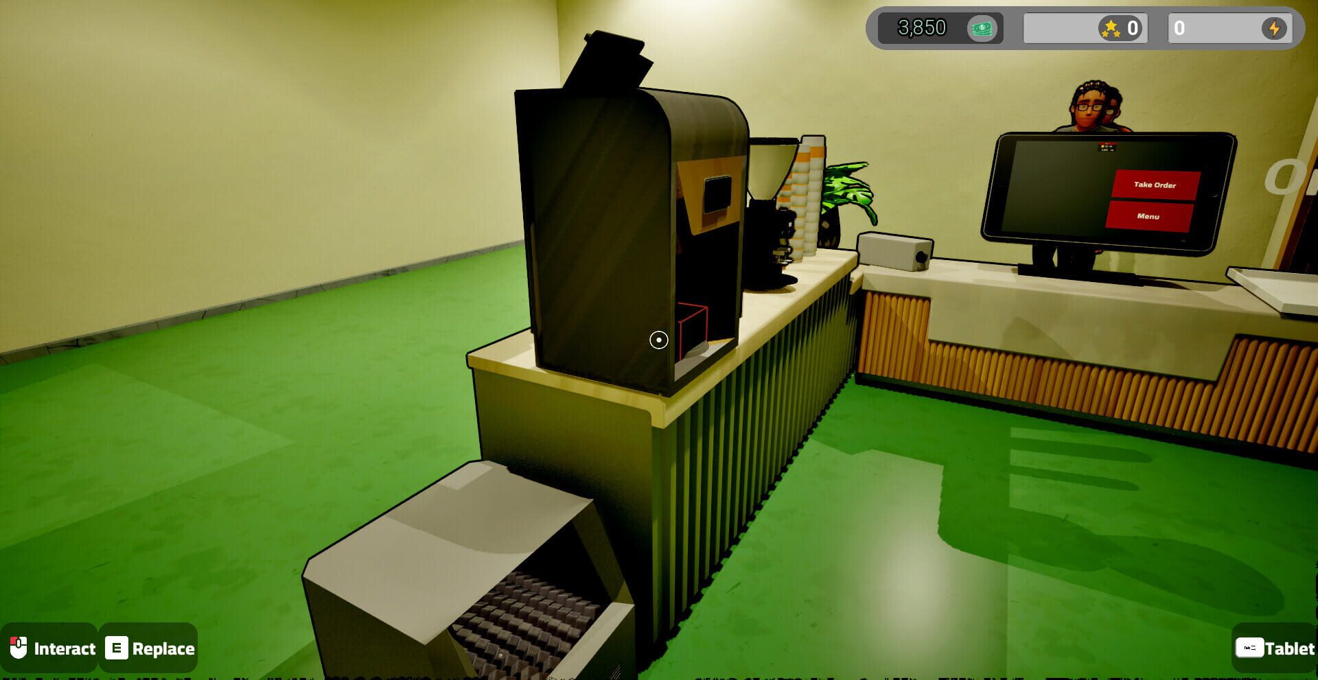 Clumsy Coffee Simulator - Screenshot