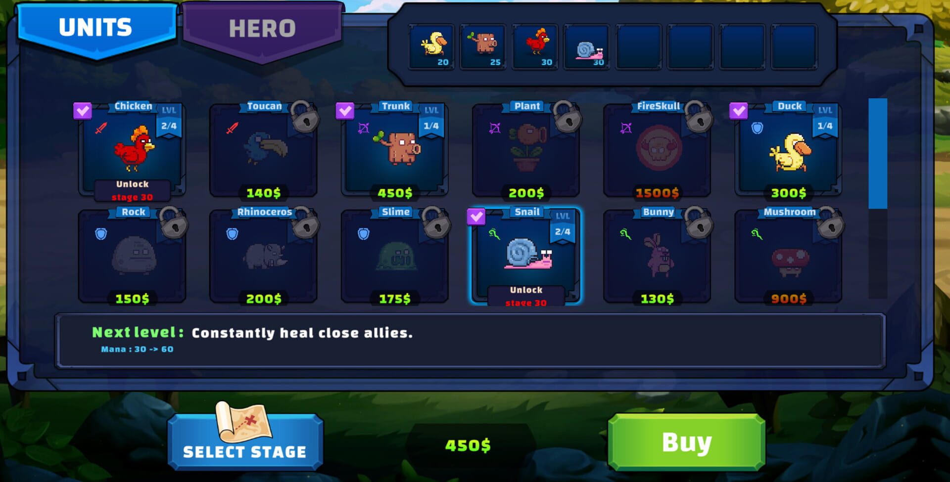 GreenWood Defense - Screenshot