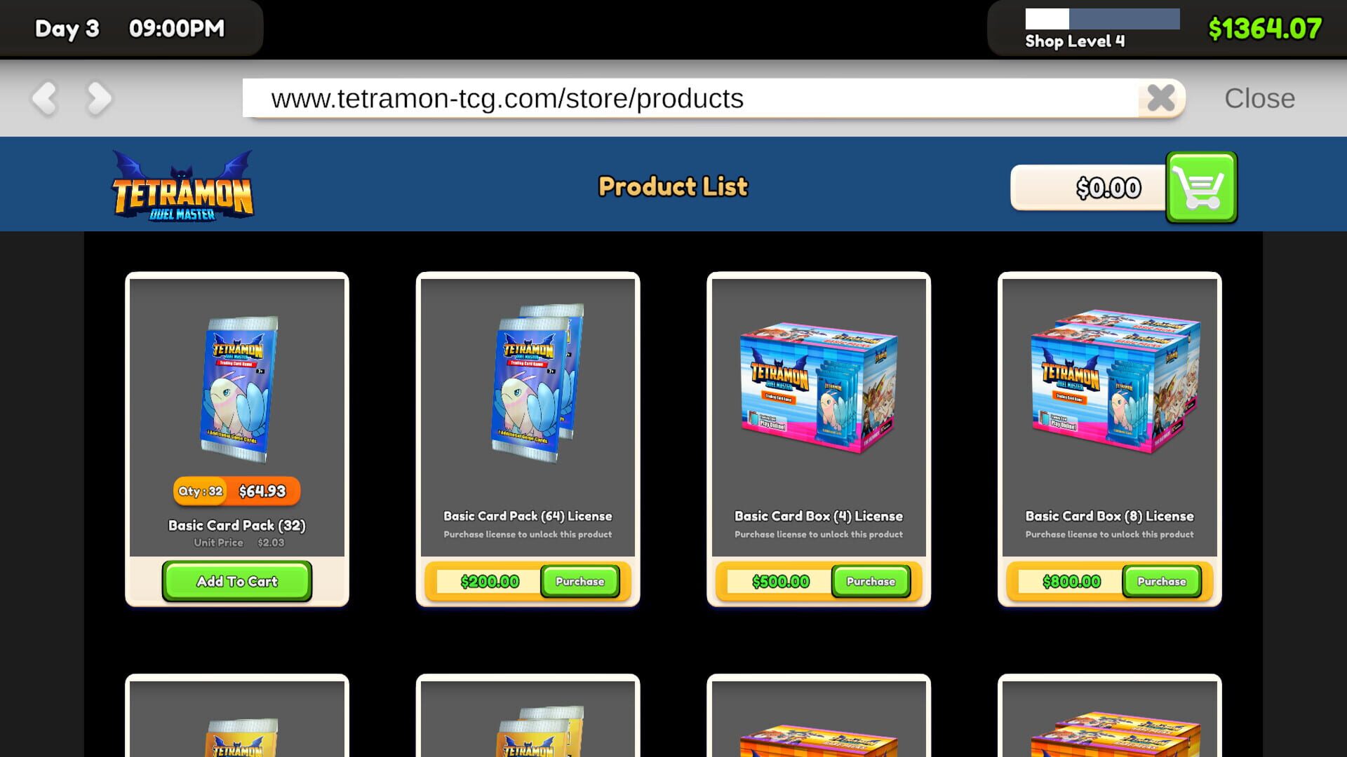 TCG Card Shop Simulator screenshot