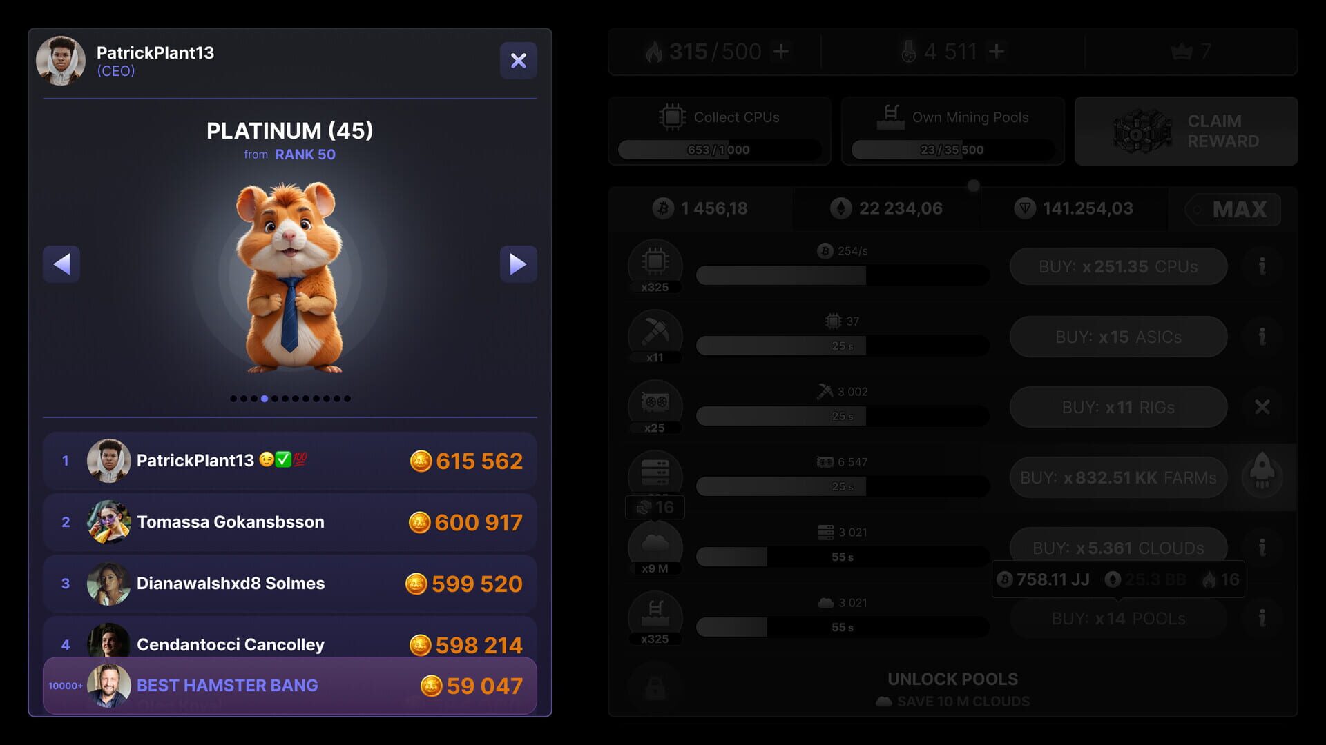 Kombat Hamster - Screenshot