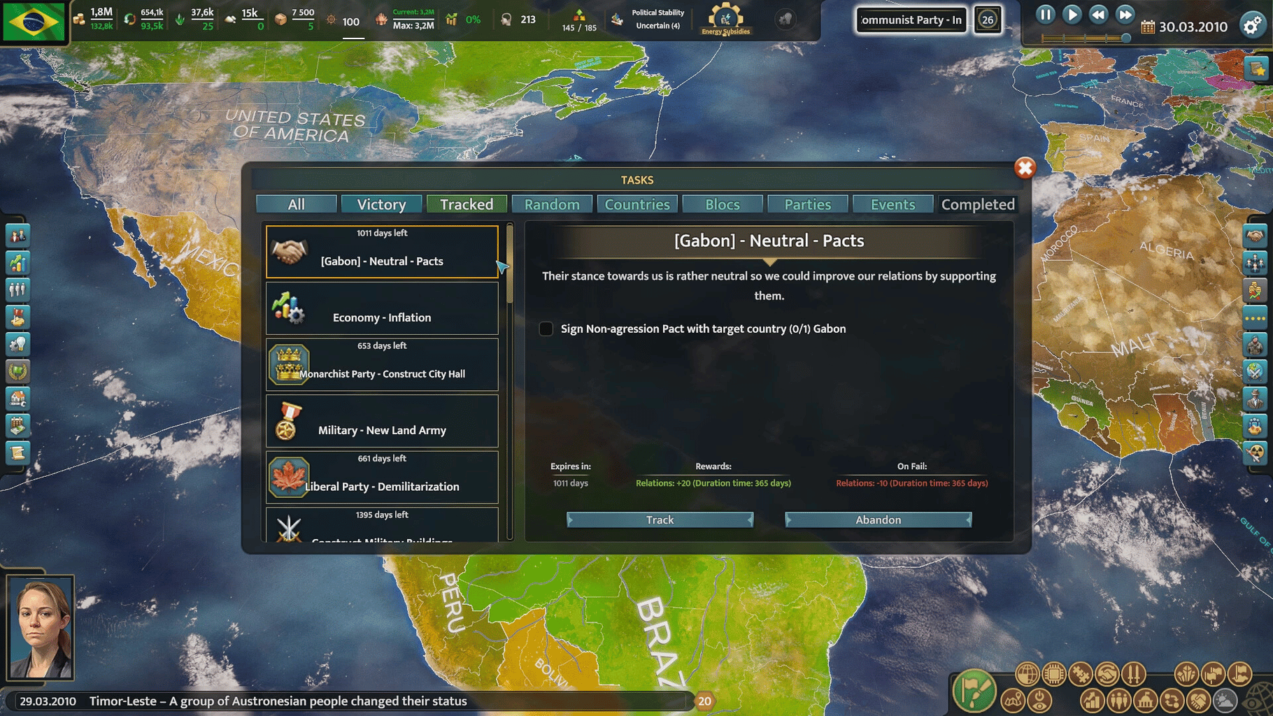 Realpolitiks 3: Earth and Beyond screenshot