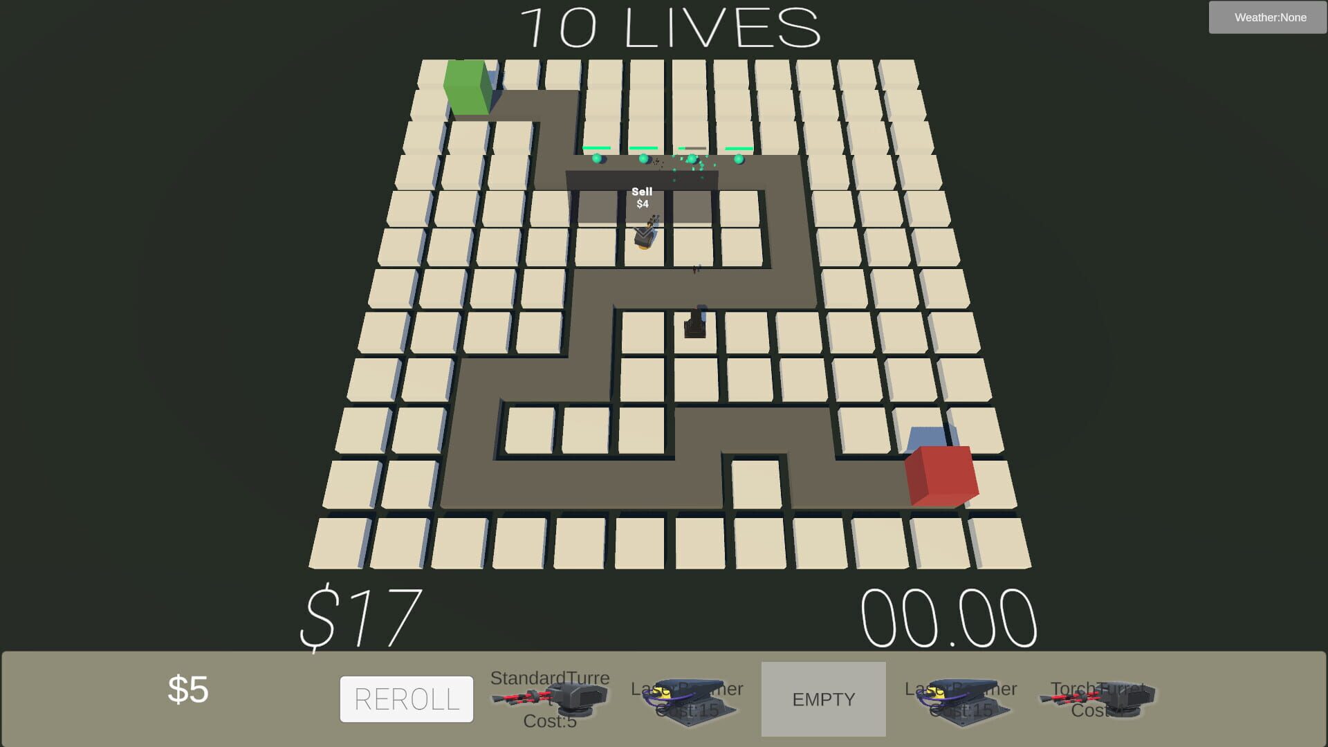 Defend 99 - Screenshot