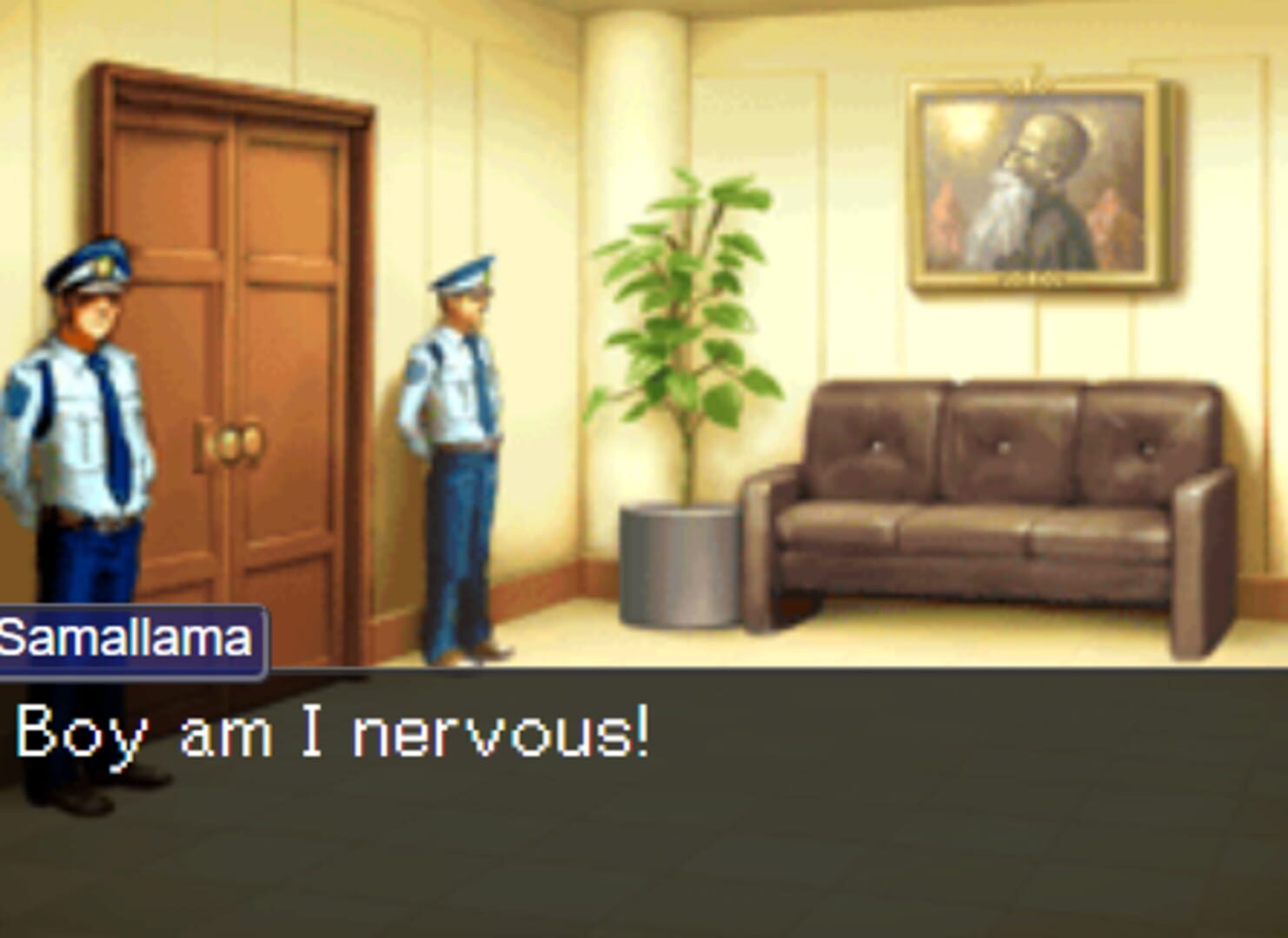 That time I got reincarnated as a fictional Defence Lawyer in an Ace Attorney fangame and had to defend myself against incredibly unfair odds. - Screenshot