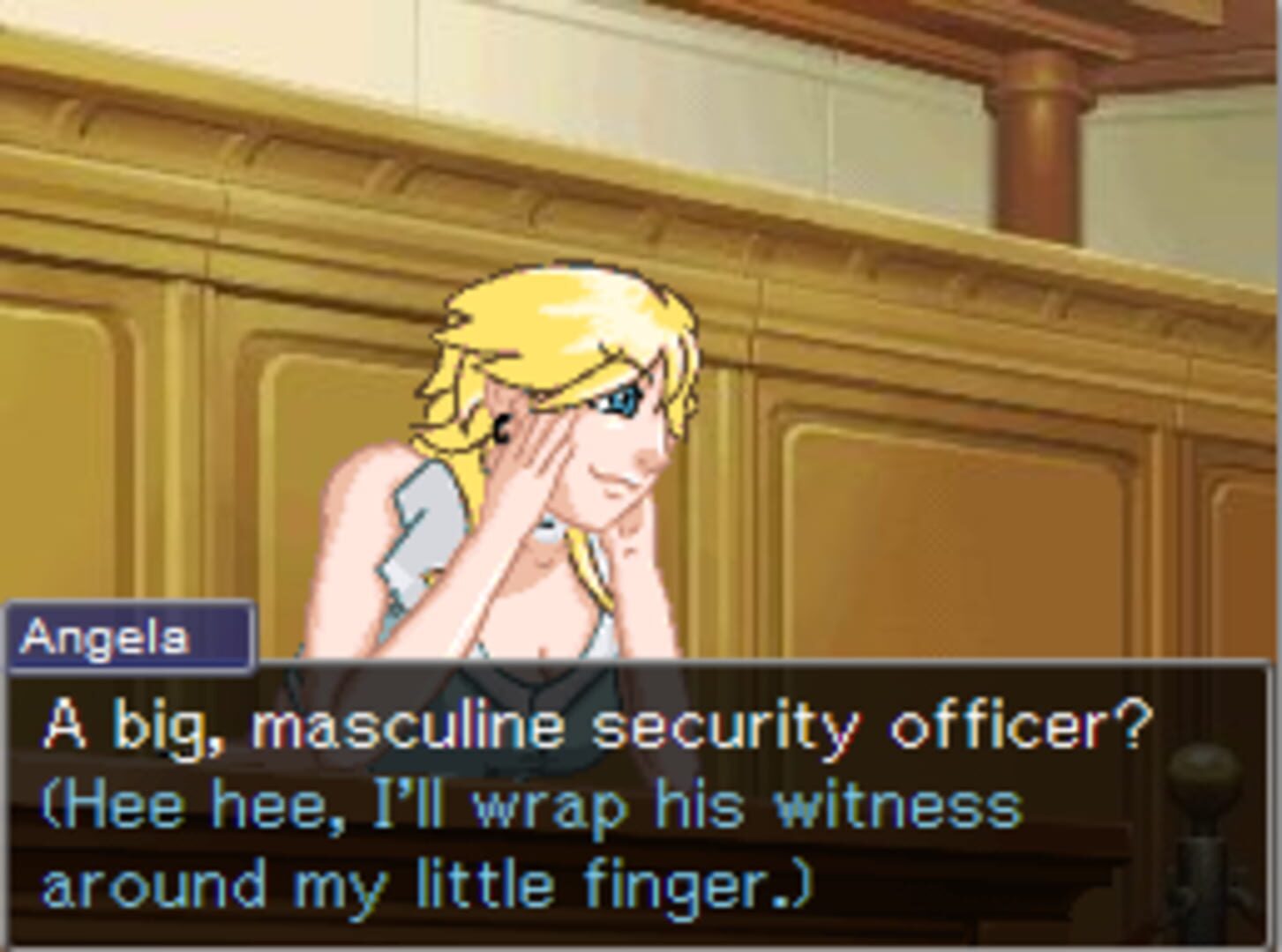 Angela Light: Ace Attorney - Screenshot