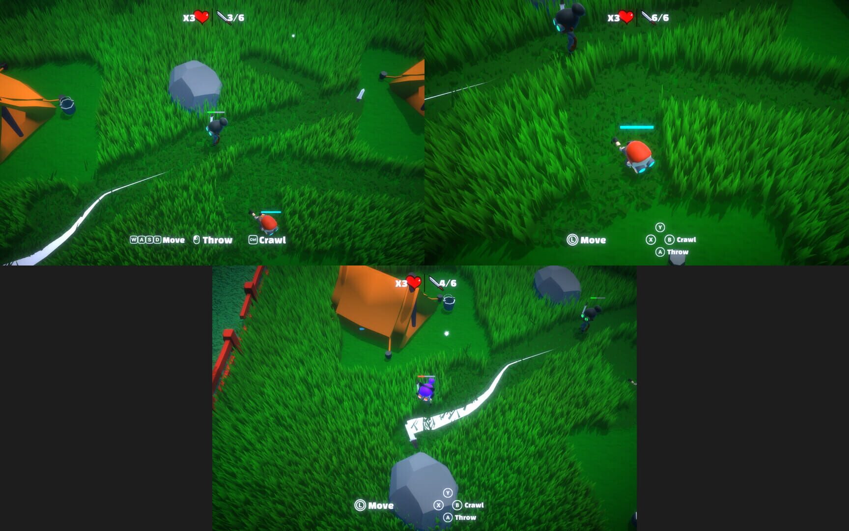 Grassassins - Screenshot
