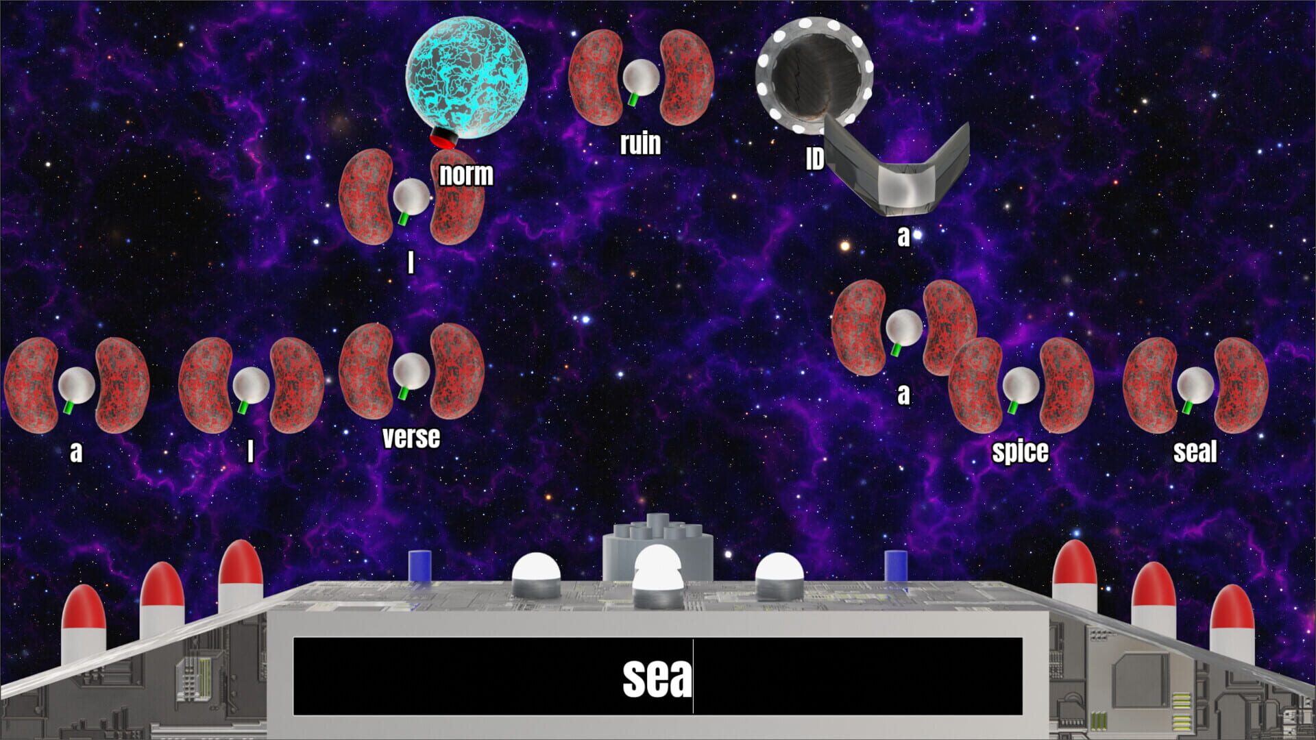 Type Galaxy - Screenshot